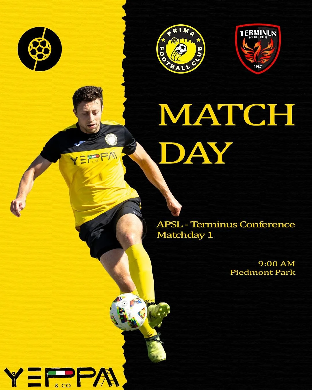 It&rsquo;s matchday at Piedmont Park tomorrow morning as we take on @terminusfc1987 in our season opener!