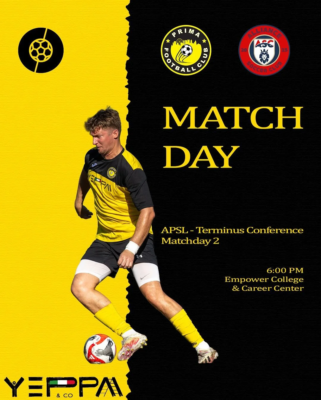 It&rsquo;s an away trip to take on @alliancesoccerclub tomorrow as we look for our first 3 points of the season!