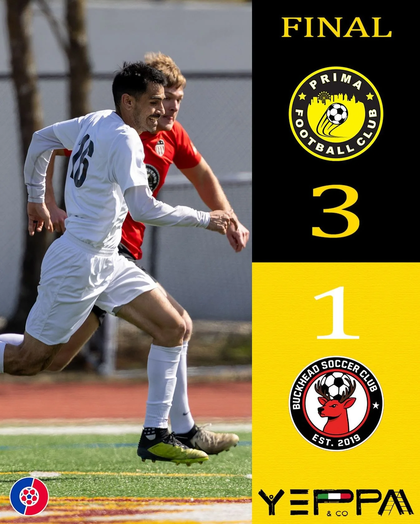 A gritty win over a much improved @buckhead_sc !