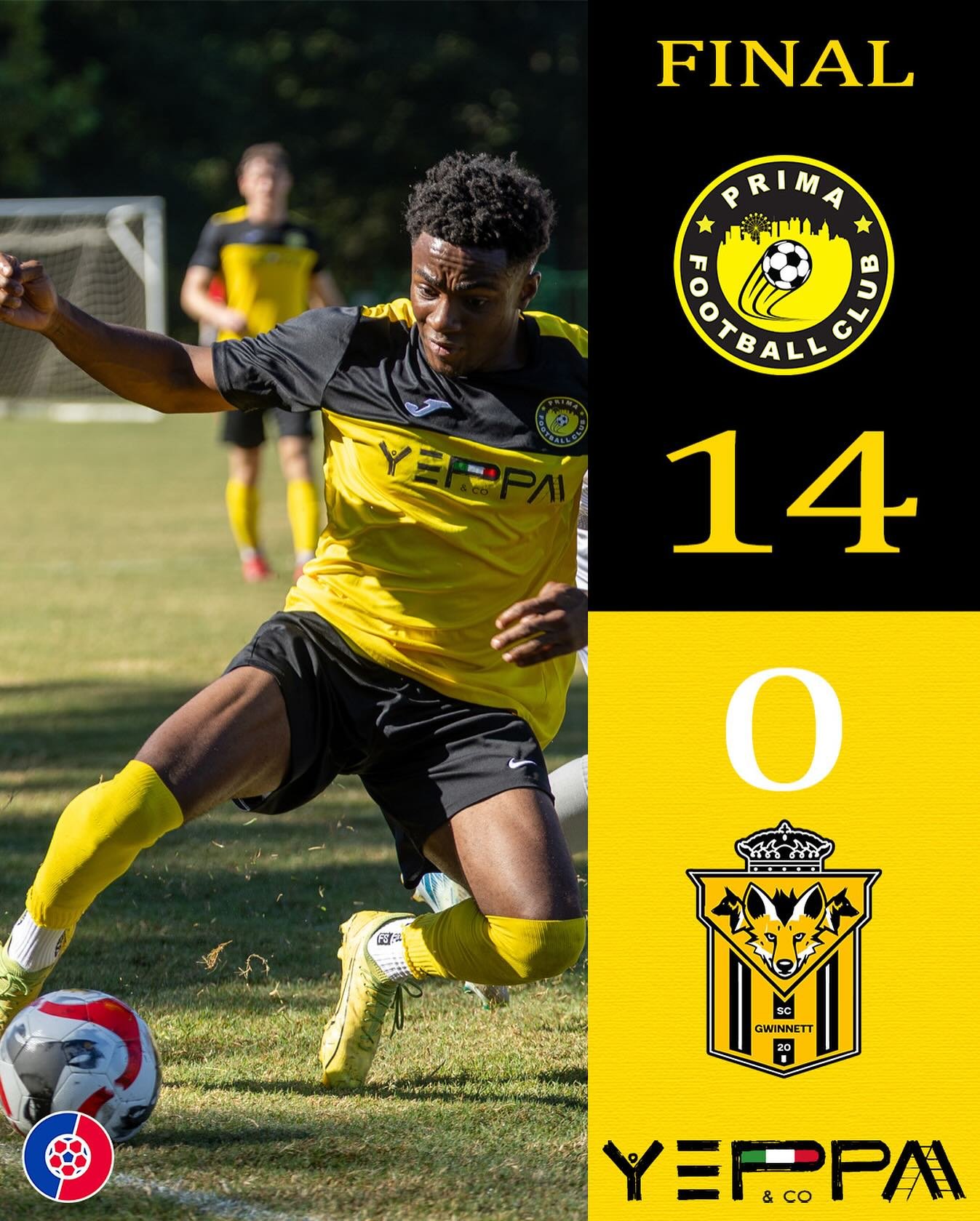 A club record win, with both @thomas_powers10 and @javym.12 scoring their first club goals, and @agabe_alvarez_ setting a club record by scoring 5 goals.