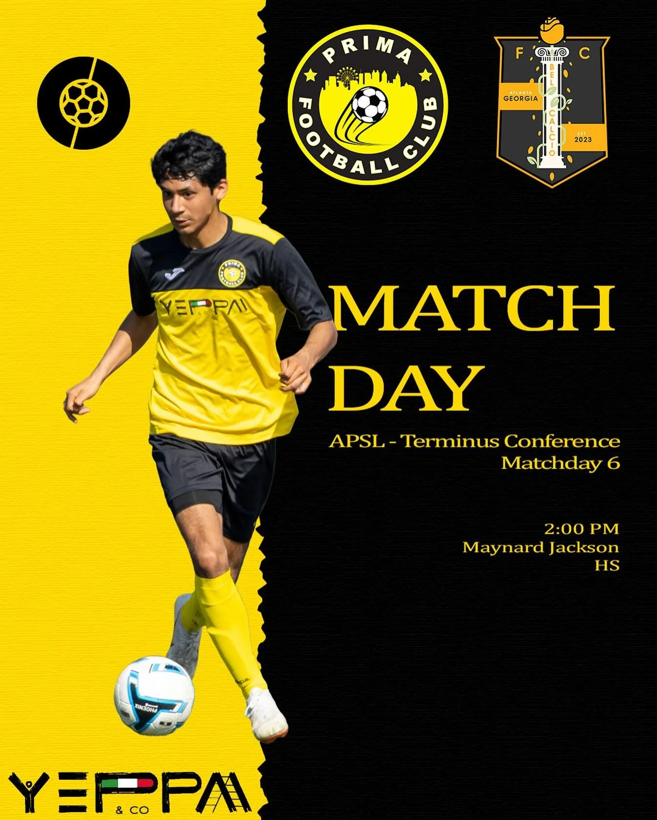 We are back from Thanksgiving break and ready to take on @belcalciofc in Matchday 6!