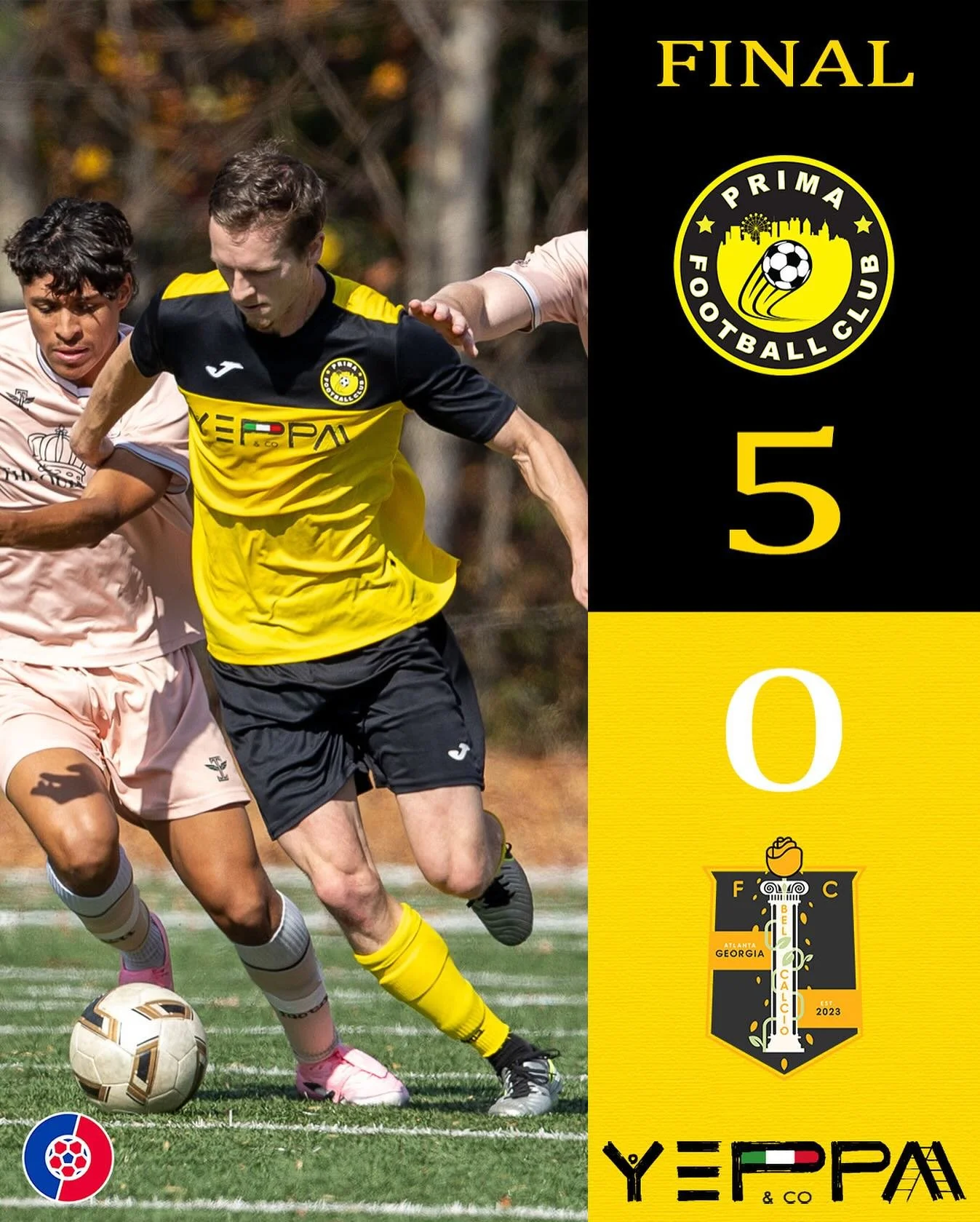 We extend our unbeaten stretch to 5 matches with a comprehensive win over a disciplined @belcalciofc.