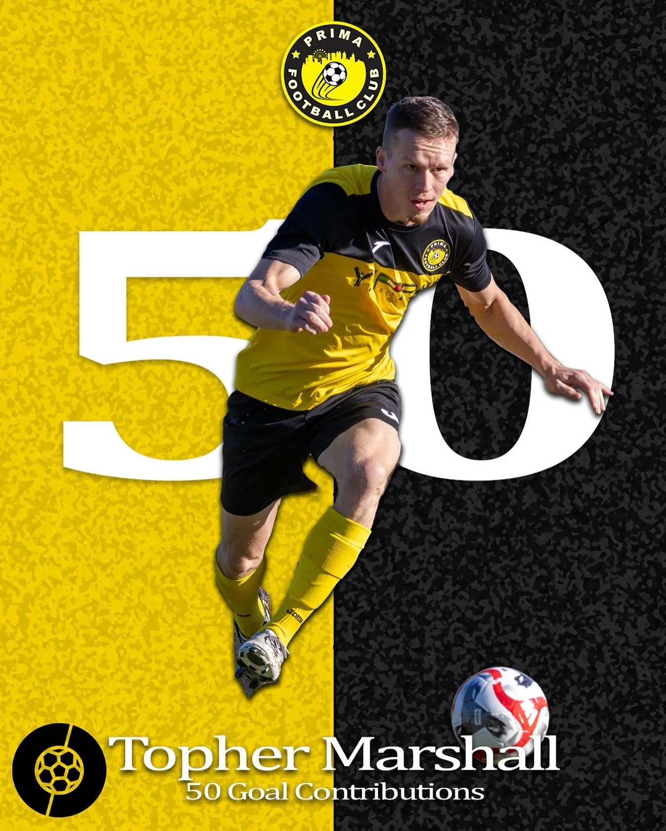 Congratulations to @tophinhobro who surged past 50 goal contributions with a goal and 2 assists over the weekend! In 30 matches since January 1, 2024, Topher has scored 24 goals and assisted 28!