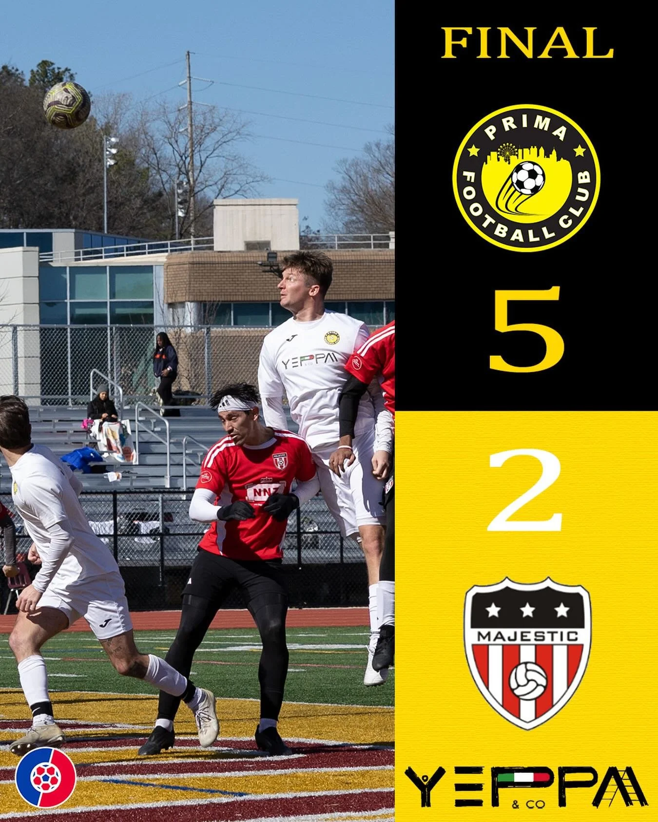 Booked our spot in the Perrin Cup final with an excellent performance! Next up @fcpeachtree on April 12 for some silverware 🏆