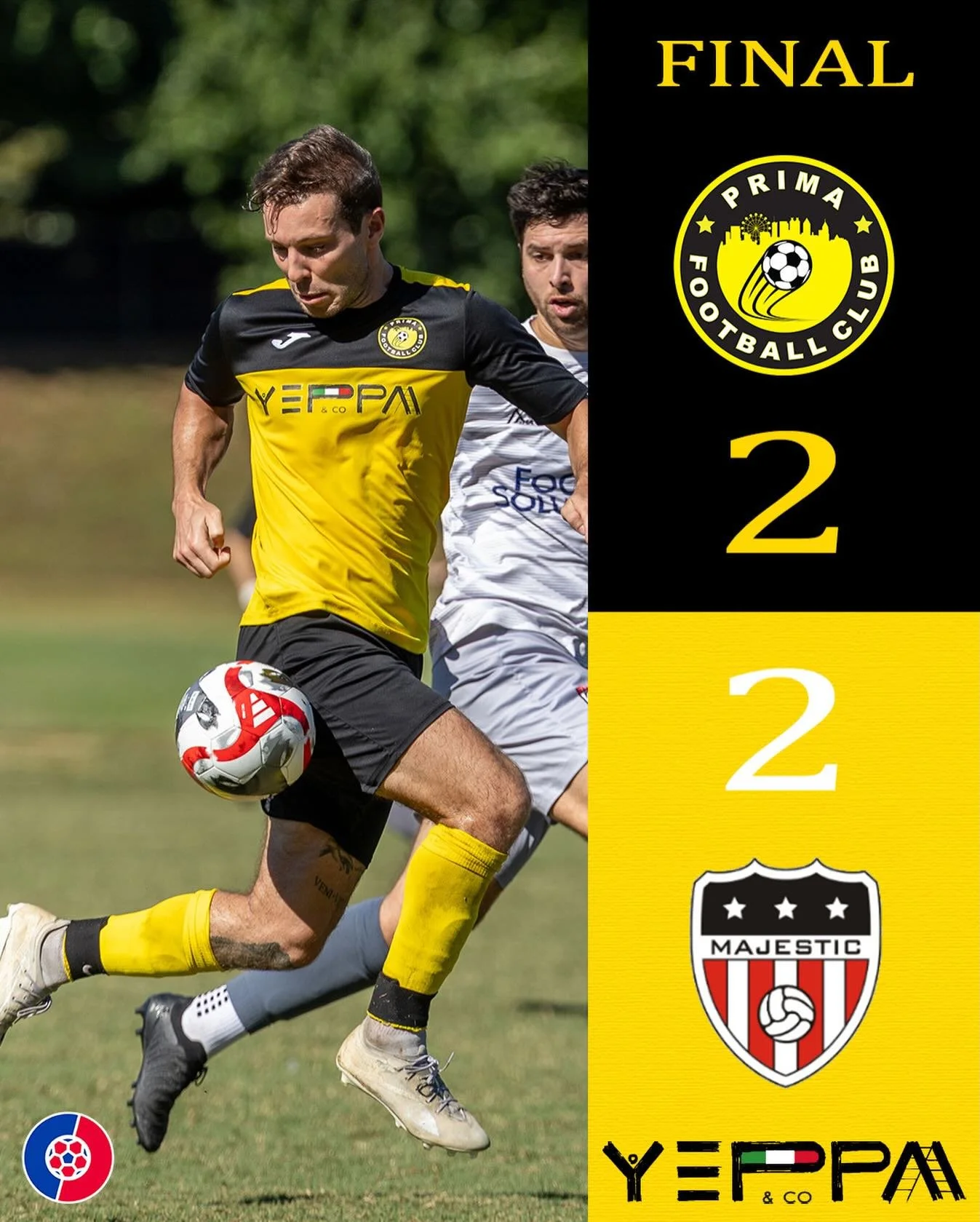 We extend our unbeaten run to 8 after Majestic score a late equalizer from the spot.