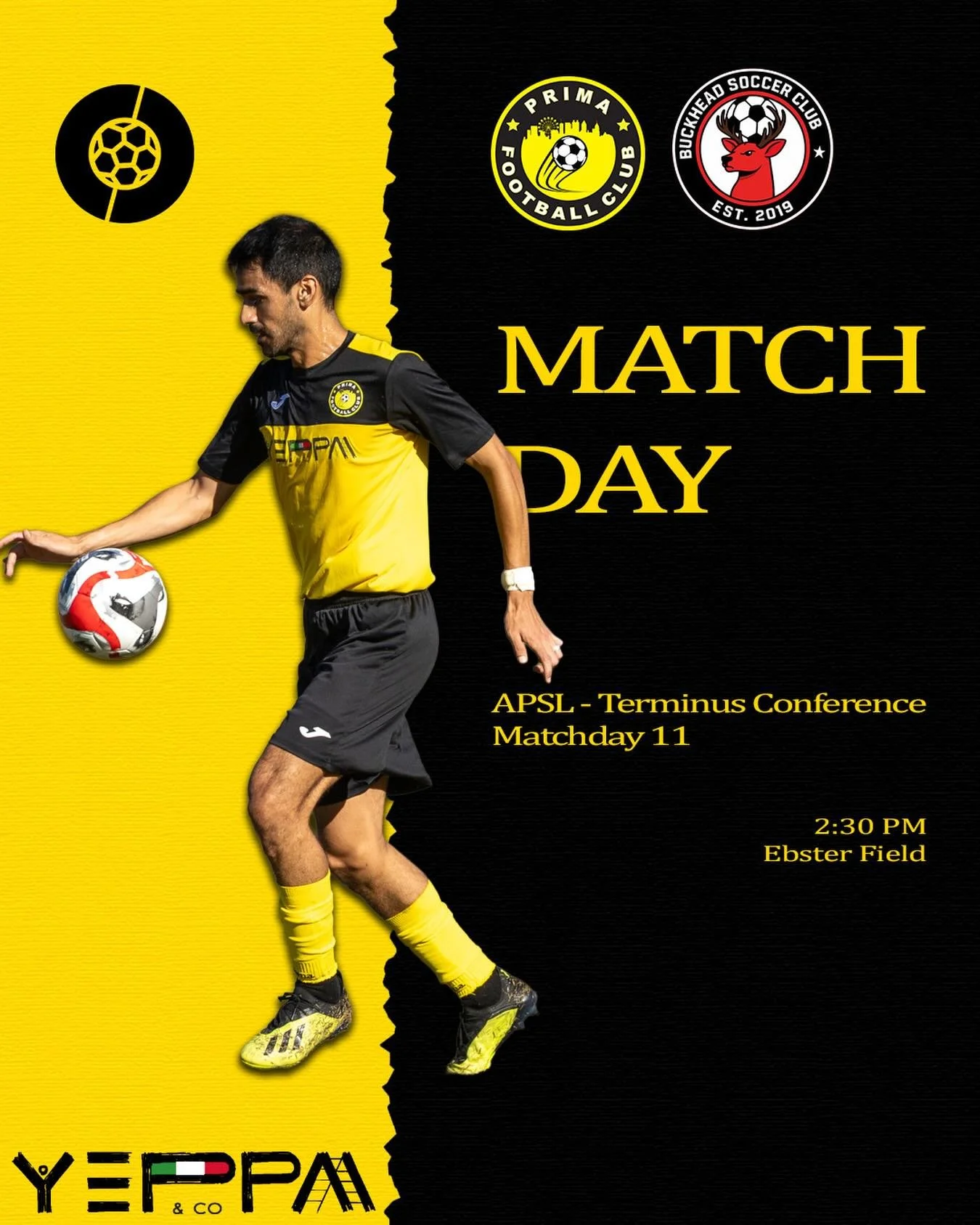 We return home with a match against Buckhead!