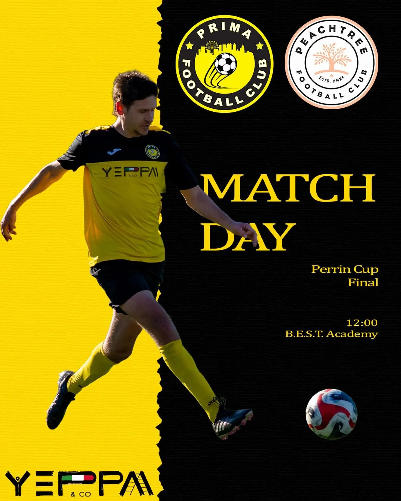 Perrin Cup Final day is here! Join us at BEST Academy as we look to raise our first trophy of the year.