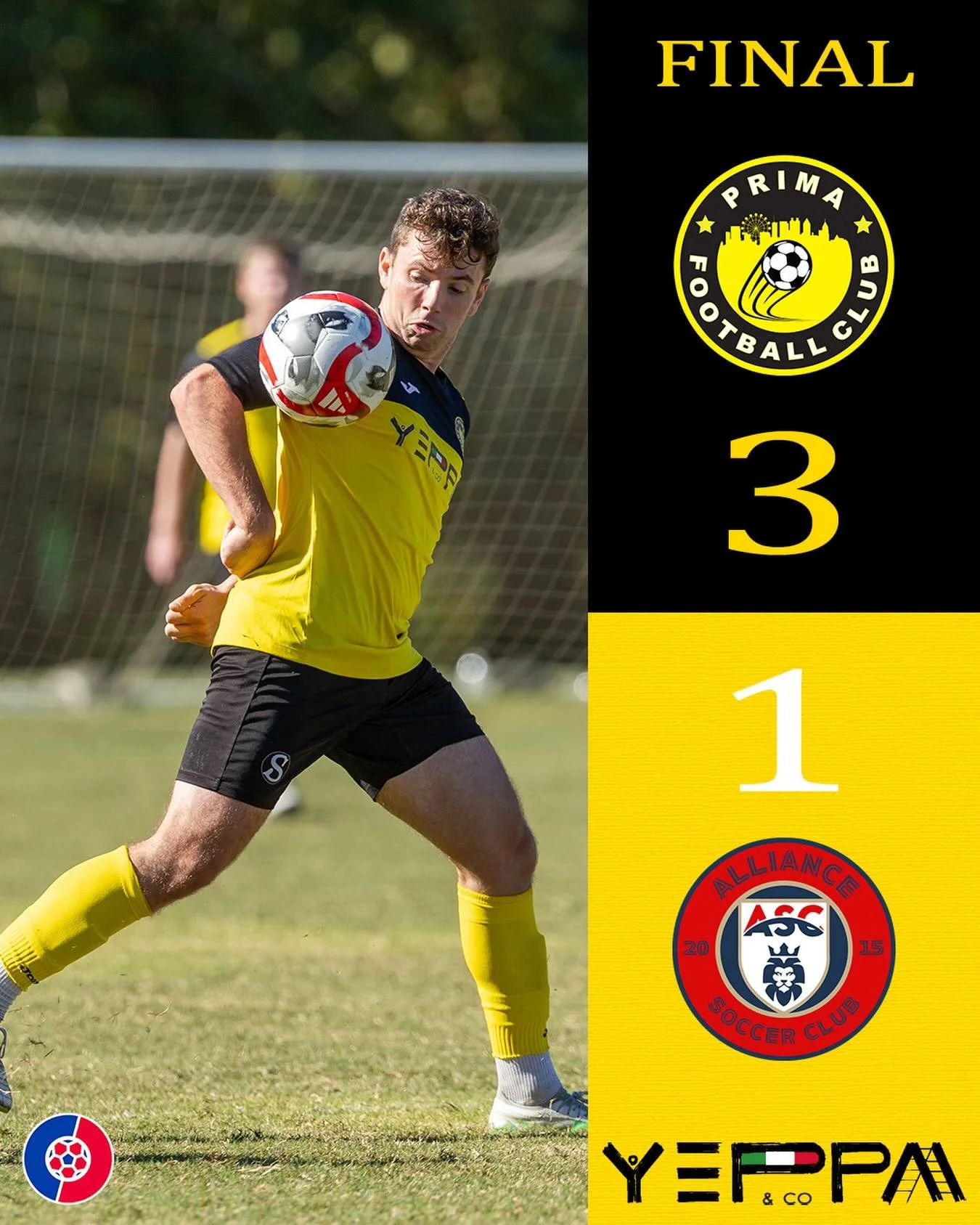 Playoffs clinched! Survived an early scare to come away with all three points. A win on the final day will see us walk away as Terminus Conference regular season champions.