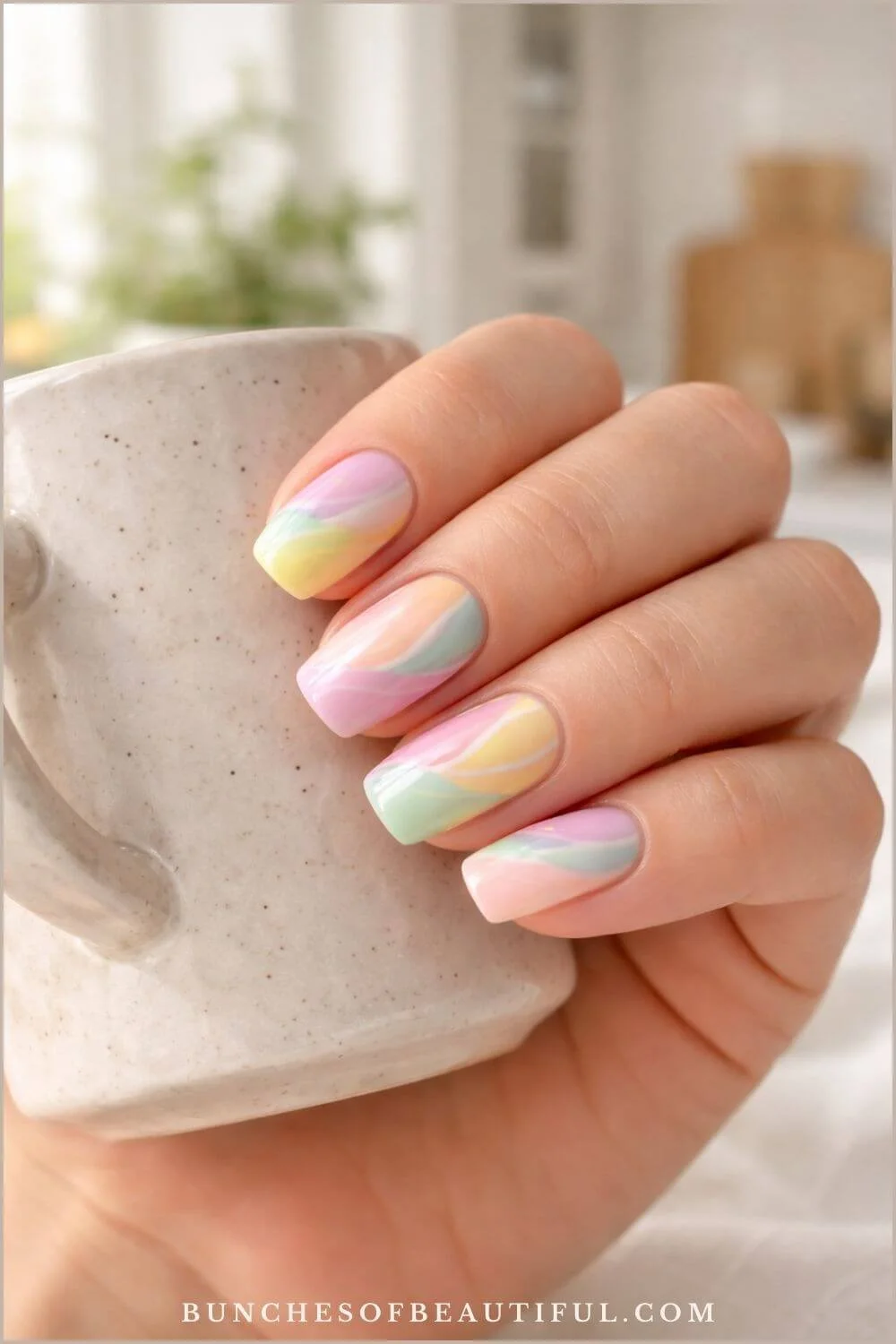 43+ Spring Nail Ideas — bunches of beautiful