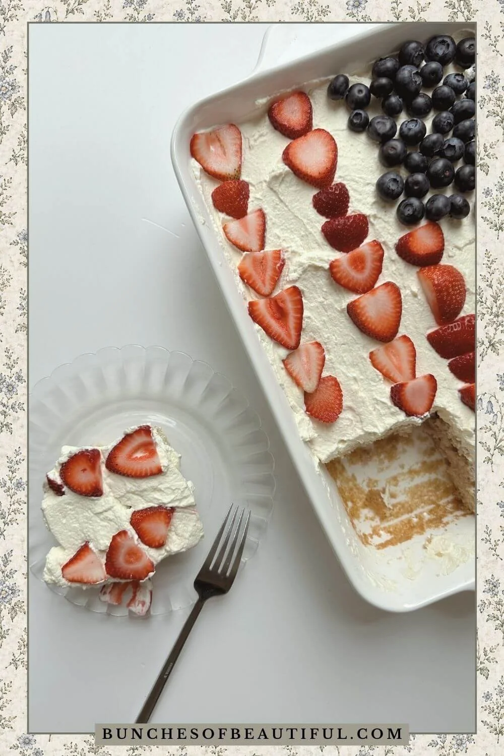 Fresh Milled Flag Cake