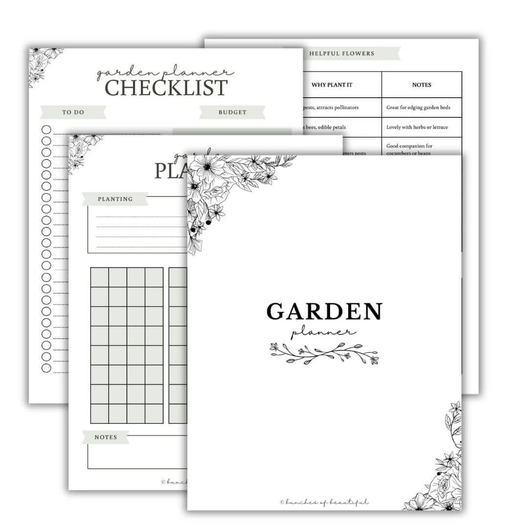 Small Garden Plans and Layout Ideas + Free Garden Planner — bunches of ...