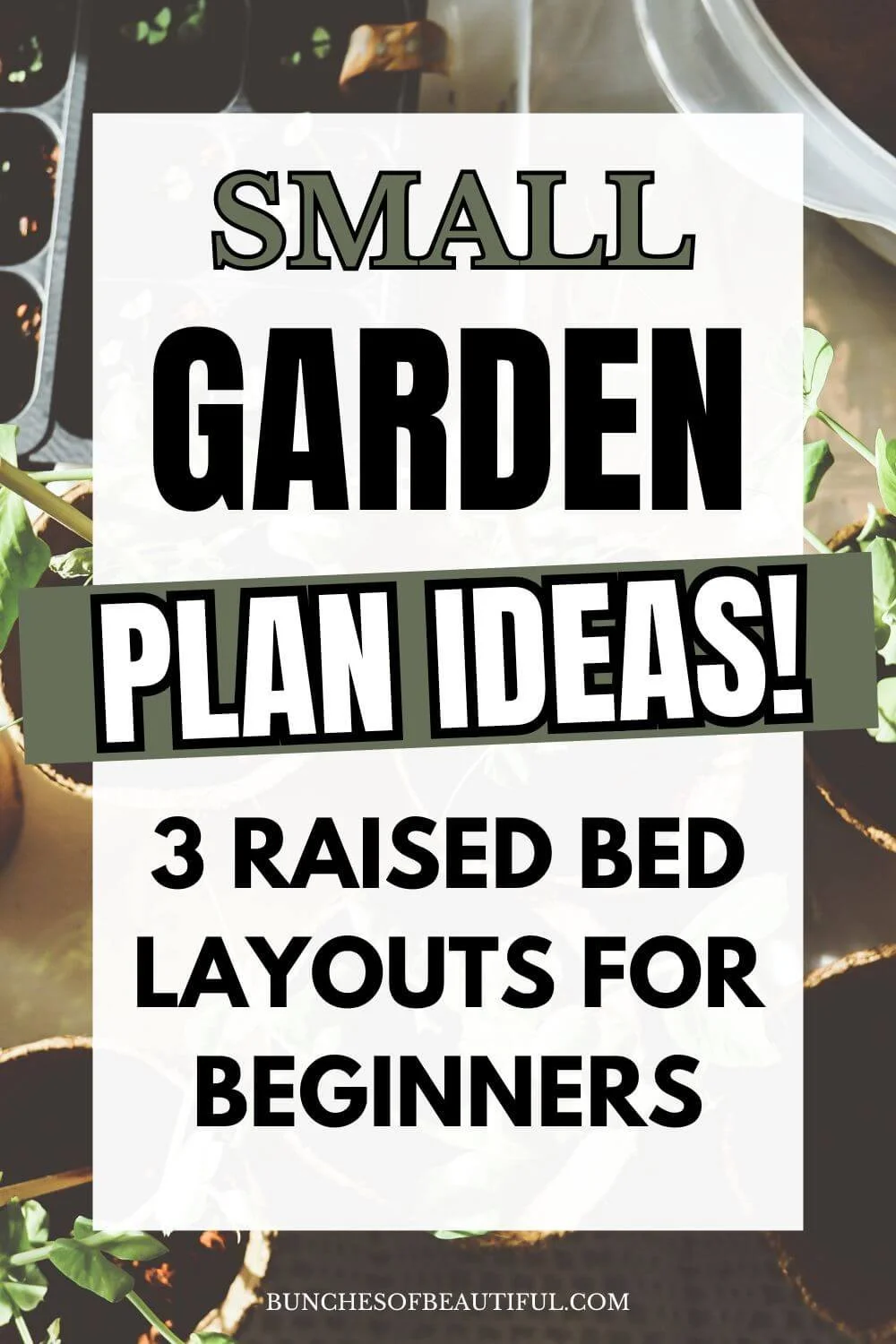 Small Garden Plans and Layout Ideas + Free Garden Planner — bunches of ...