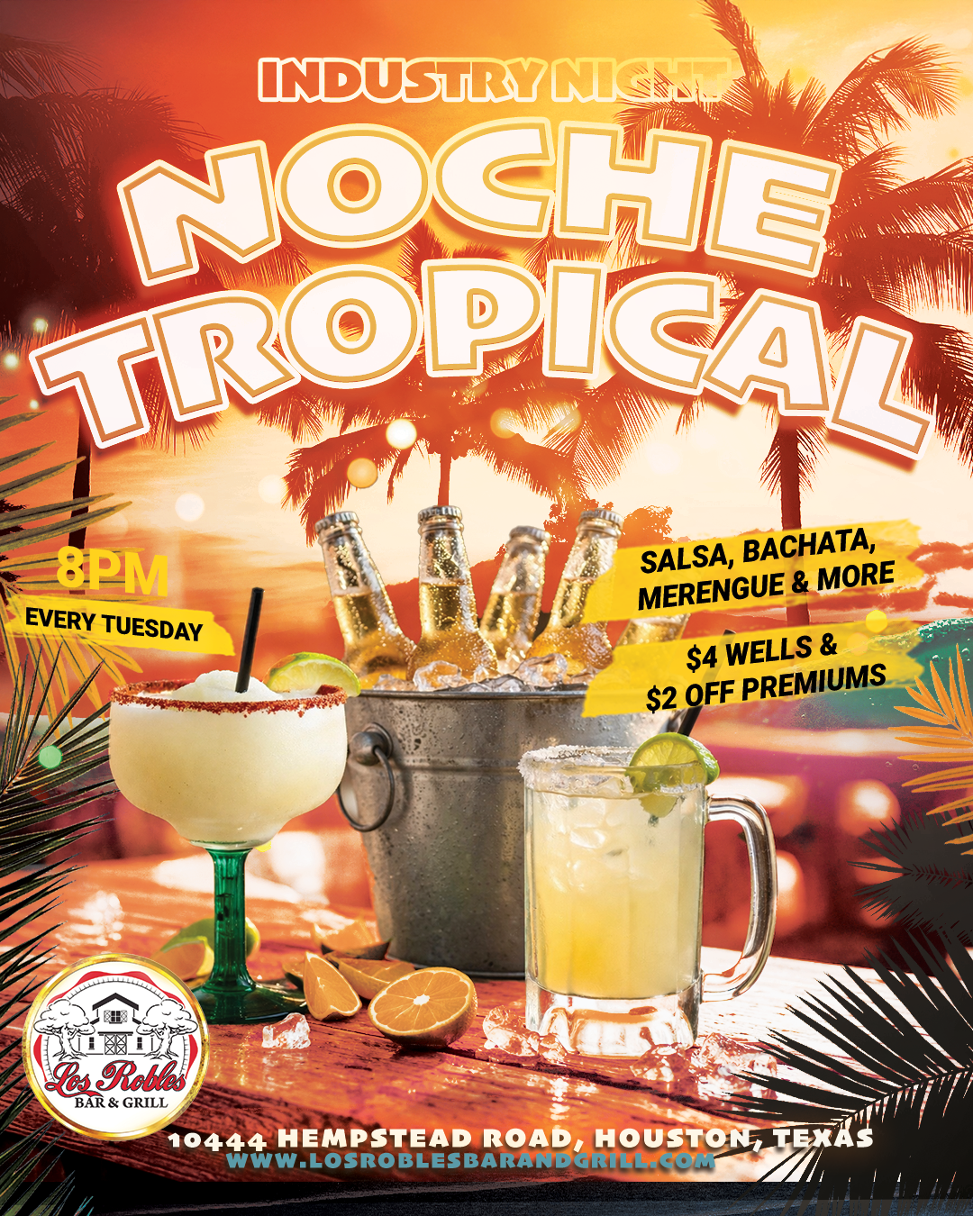 Industry Night Houston TX Merengue Salsa Bachata