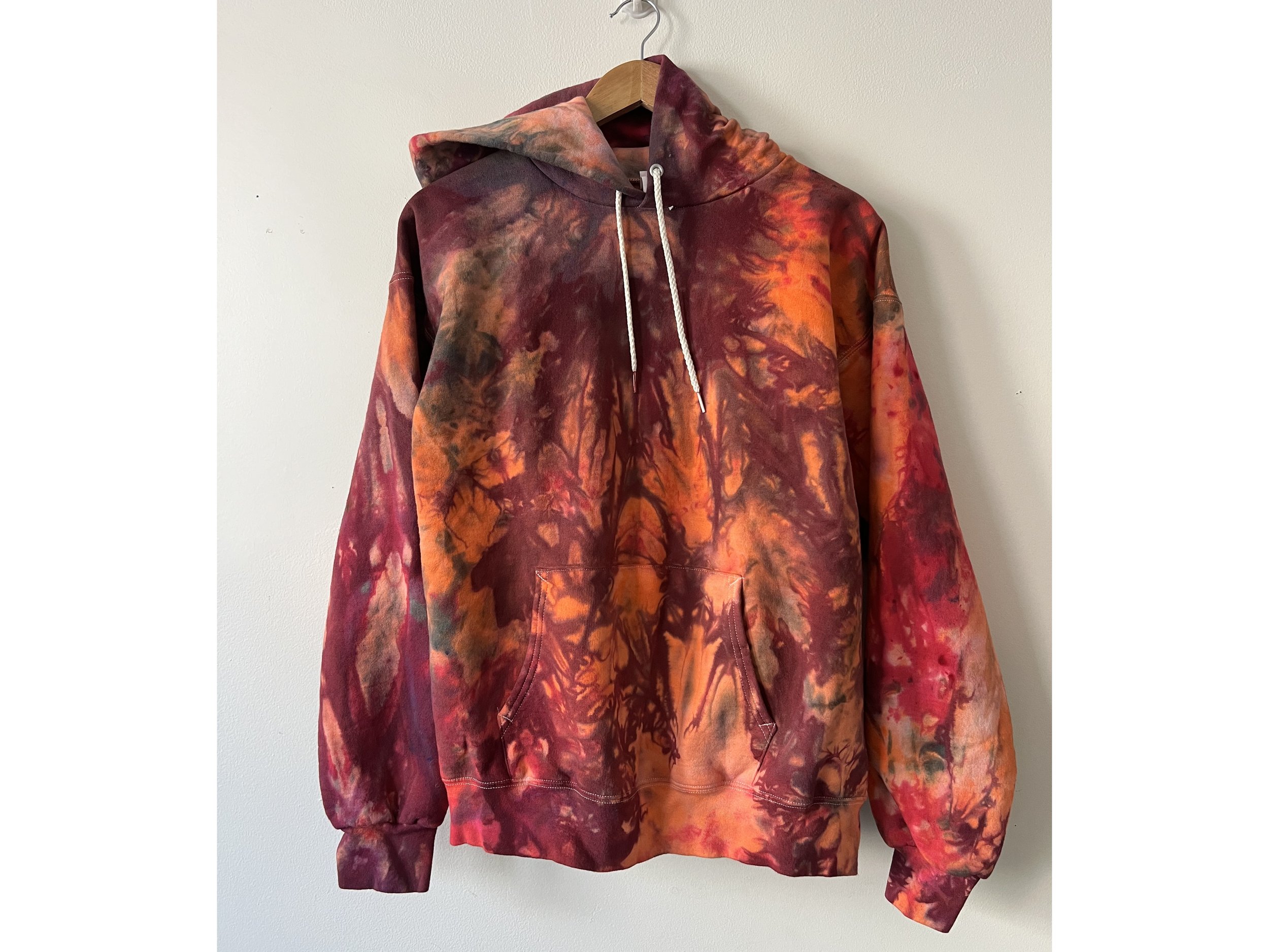 Orange Blaze Pullover Hoodie