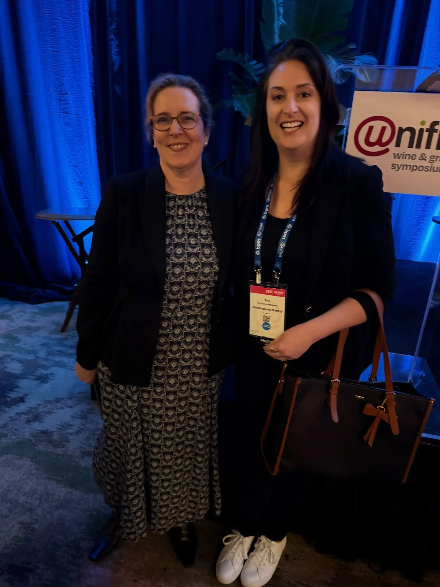 Pinch-me moment. ✨

When I first got into the wine publication business, I was way in over my head &mdash; learning about wine on the fly and looking up to editors and writers who were great journalists. One of those people was Felicity Carter. I did