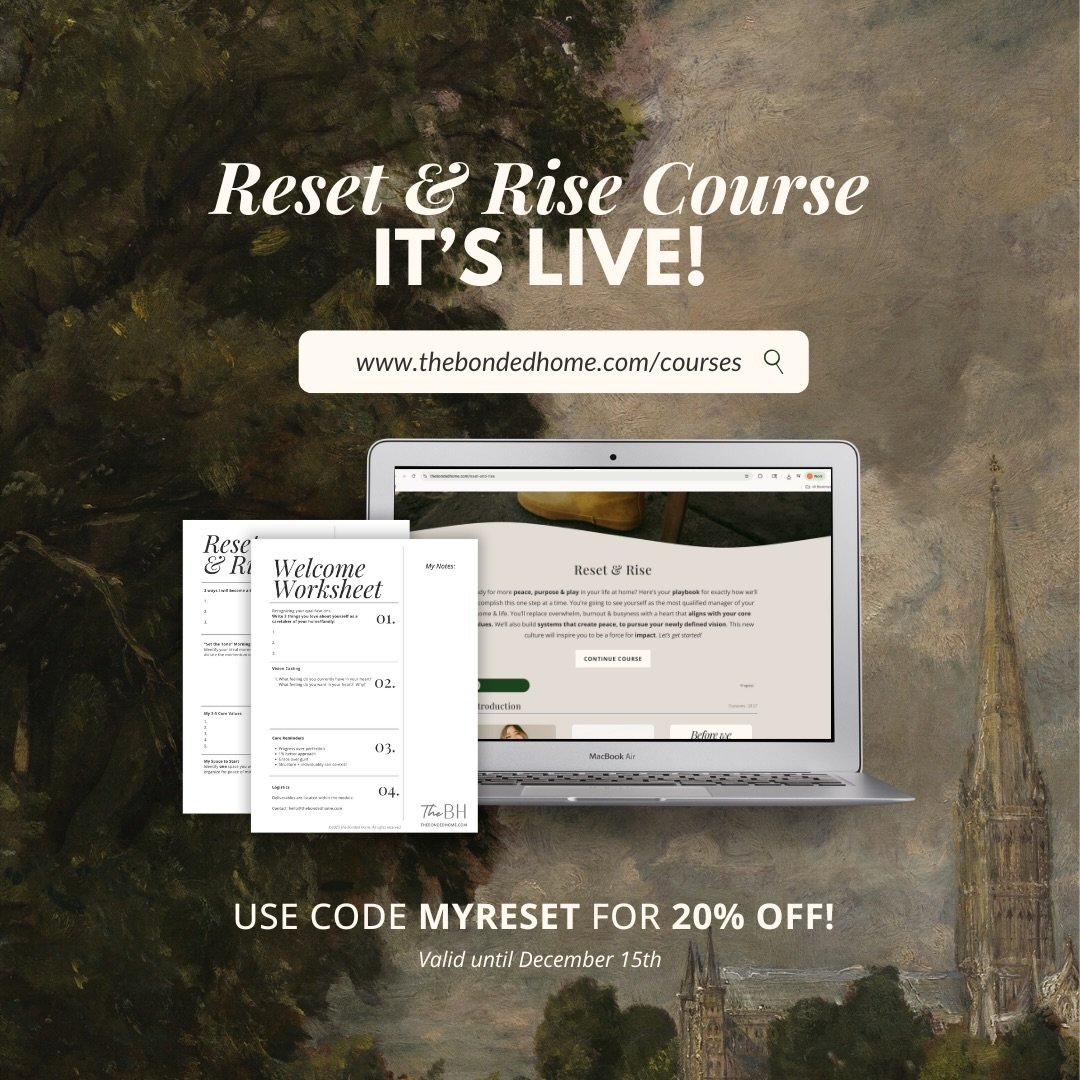 🚀 IT&rsquo;S HERE! Comment RISE for the link!
 Reset &amp; Rise officially launches TODAY &mdash; and if you&rsquo;ve been craving a fresh start that actually sticks, this is your moment. Whether you&rsquo;re starting at rock bottom, or you&rsquo;re