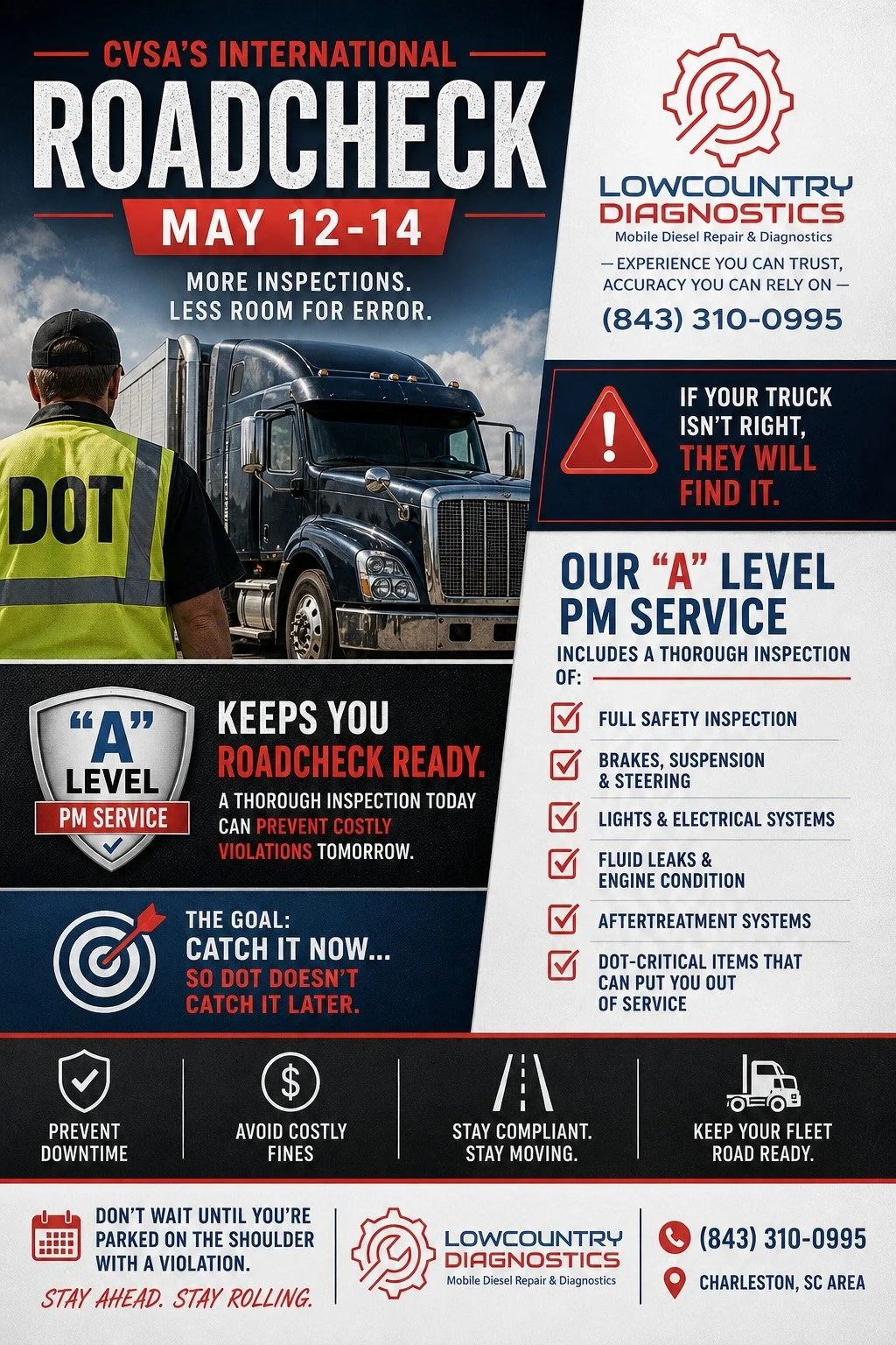 CVSA Roadcheck 2026: Is Your Truck Ready for Inspection Week?
