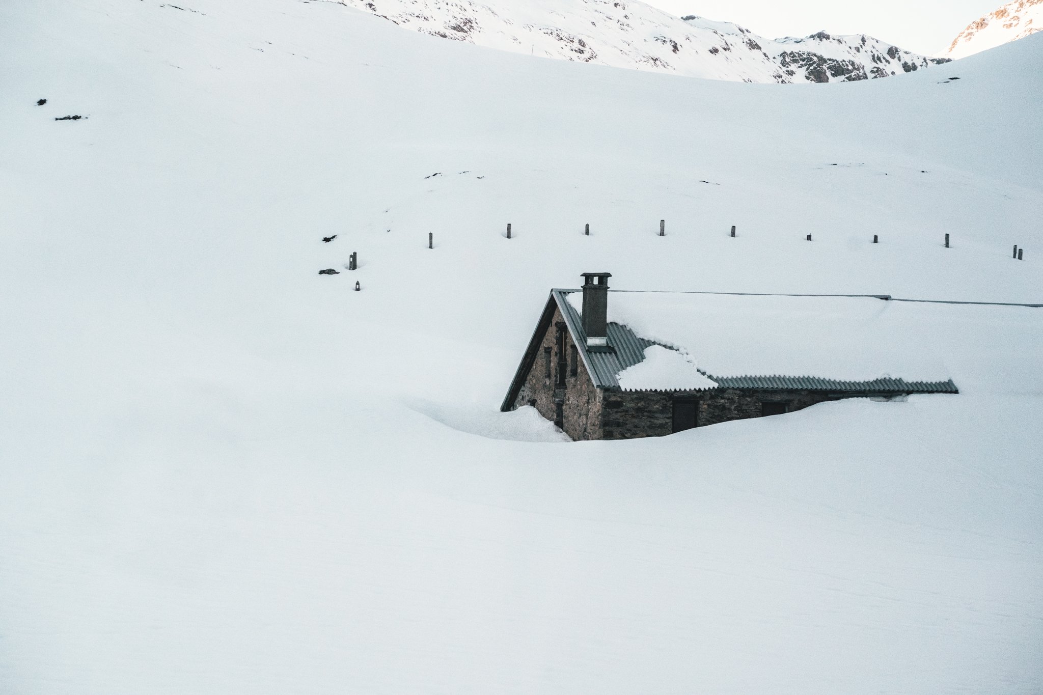 Snowy Swiss Alps V2
