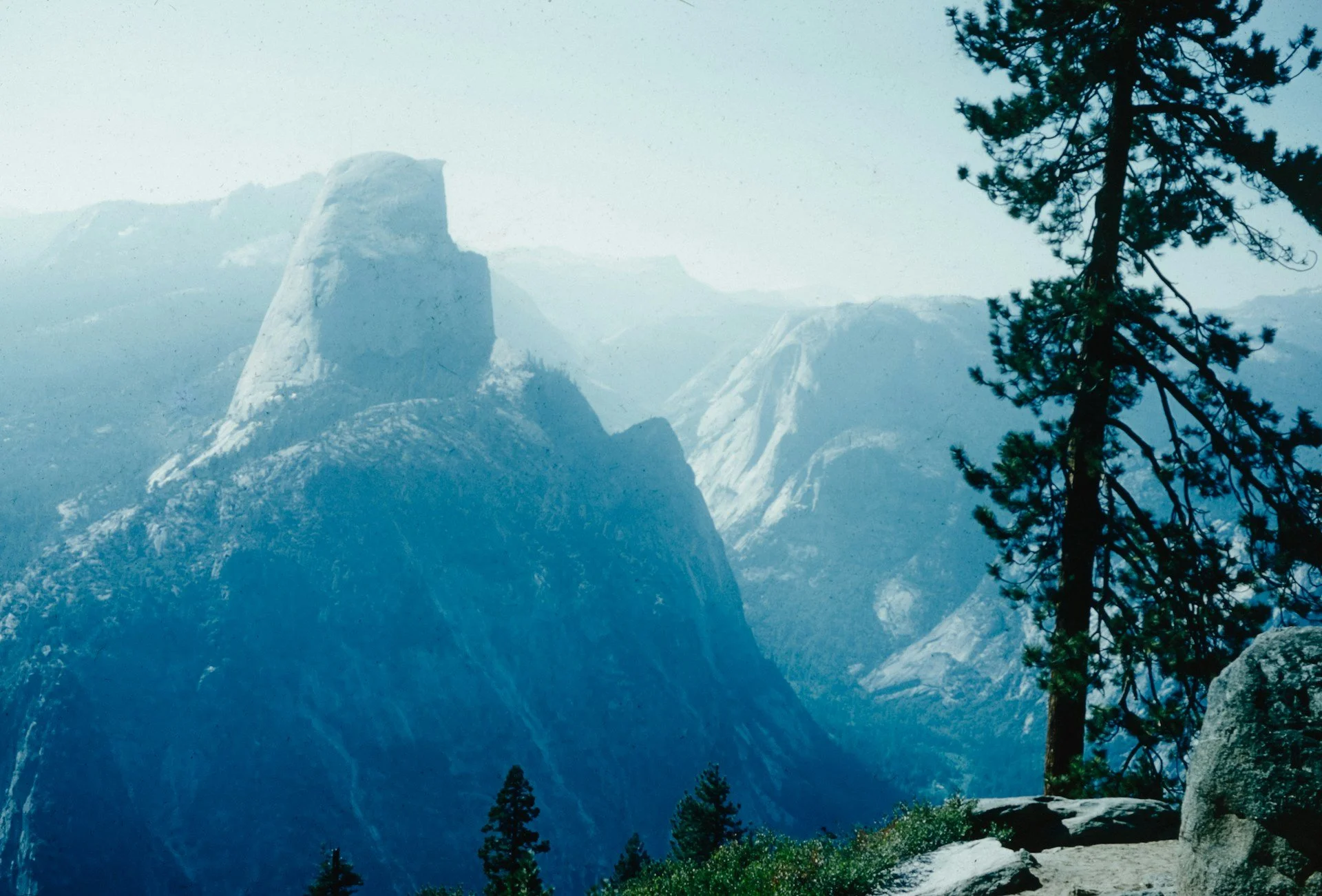 Half Dome, Yosemite National Park, California, 5th June 1961