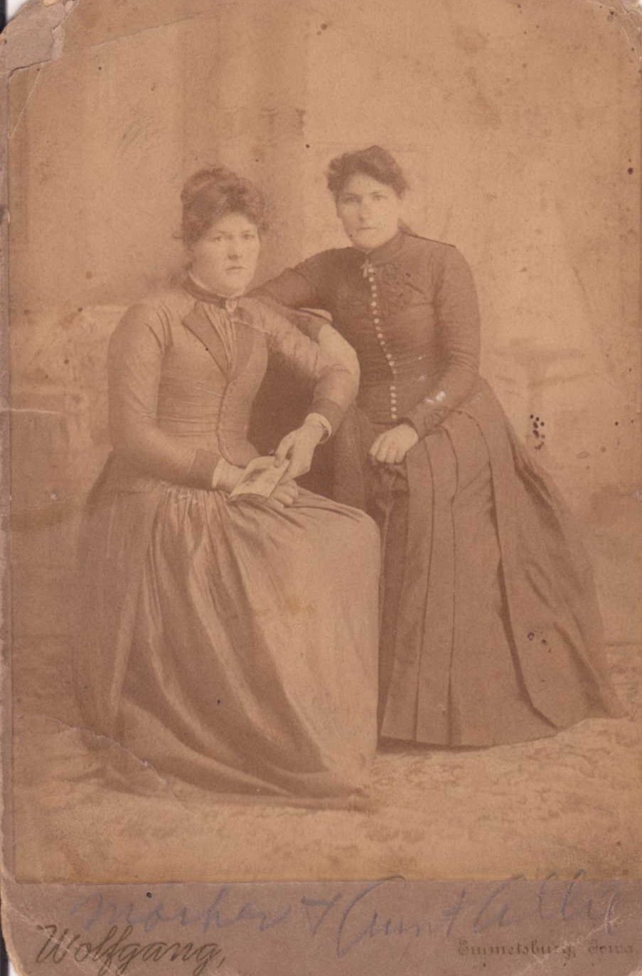 Mary Hanora Maguire Carrigan, William Carrigan's mother, 1888.