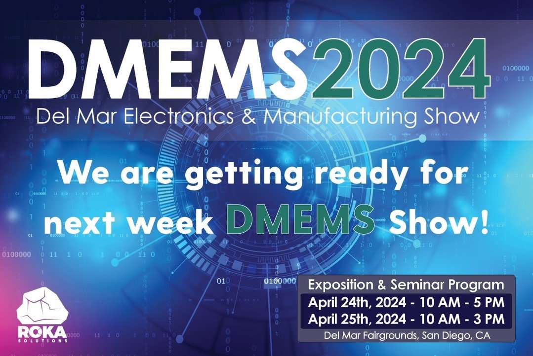 We're excited to share that we will be present at Del Mar Electronics &amp; Manufacturing Show (DMEMS) 2024, showcasing our premium quality consumables designed specifically for the electronics industry! 🌟

Visit us at Booth 272 to explore our innov