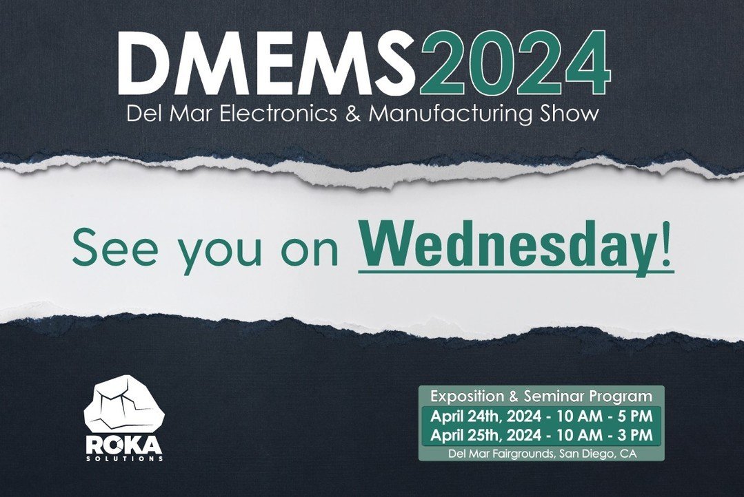 See you this week on DMEMS 2024! Come to our Booth 272 to know more about our premium quality consumables designed specifically for the electronics industry!

&iexcl;Nos vemos esta semana en DMEMS 2024! &iexcl;Visita nuestro Stand 272 para conocer m&