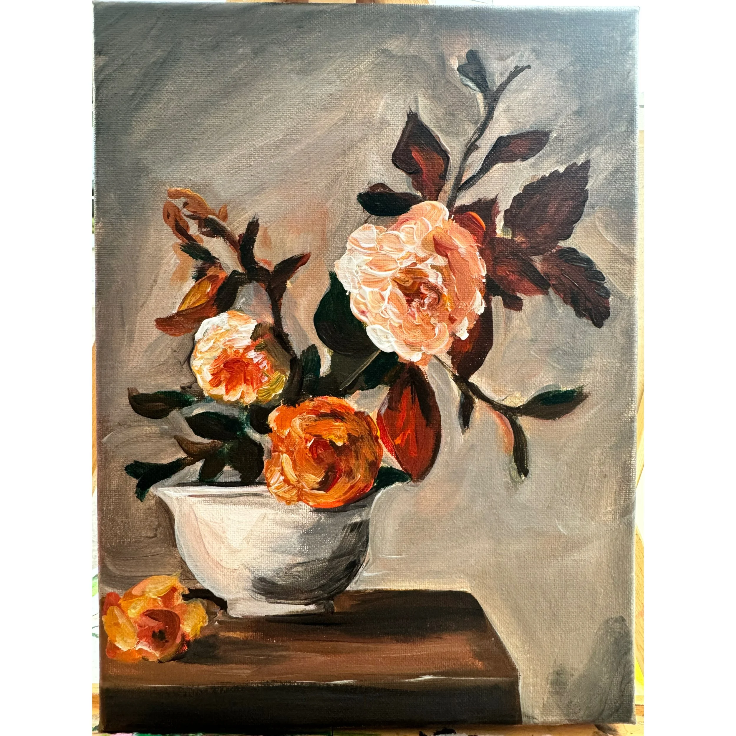 Moody Floral Paint n Sip