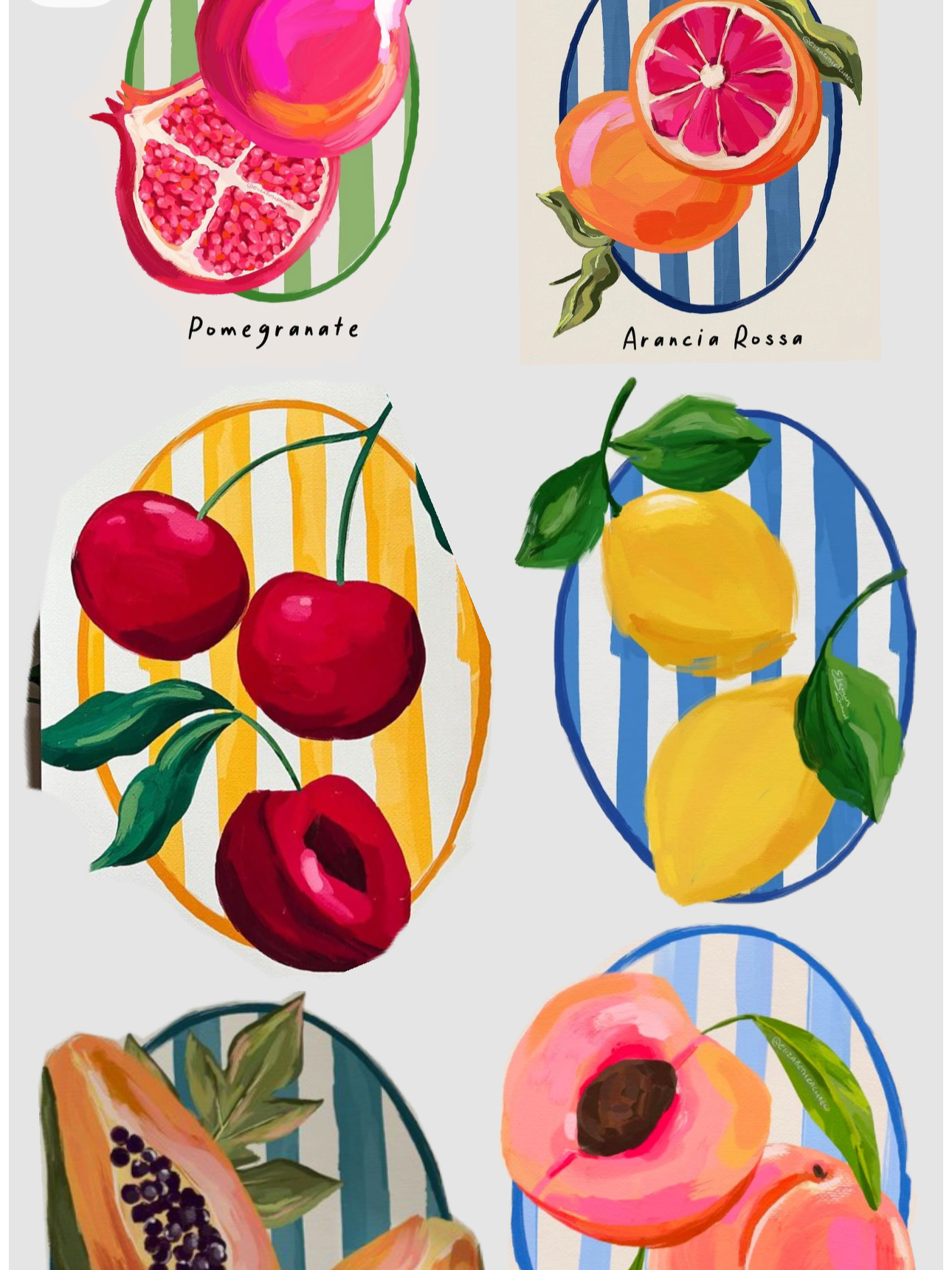 Third Thursday  / Paint Fruit 