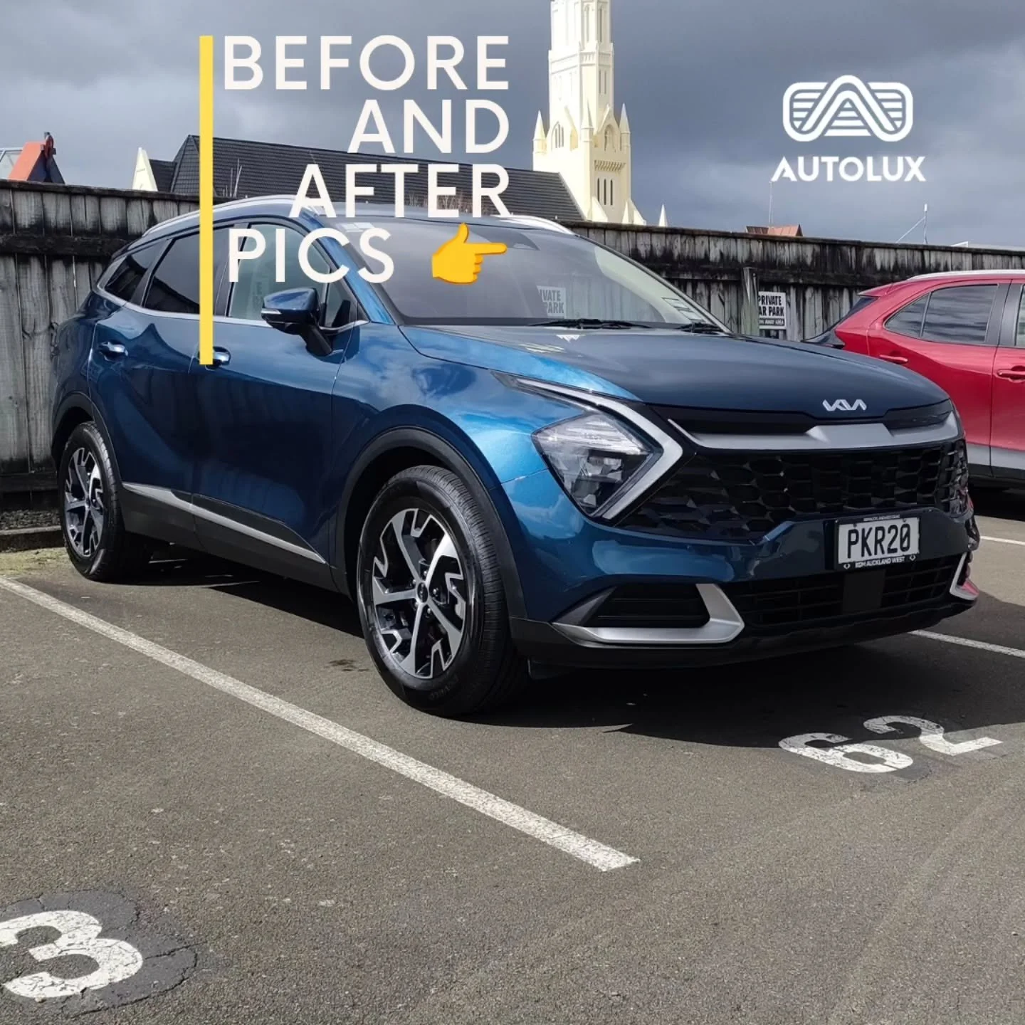 That new car feeling never lasts long, the spark fades, the little details get tired.
That’s where we come in!
This Sorento got the Autolux treatment: a solid wash, trims restored, and the steering wheel taken from greasy shine back to that
