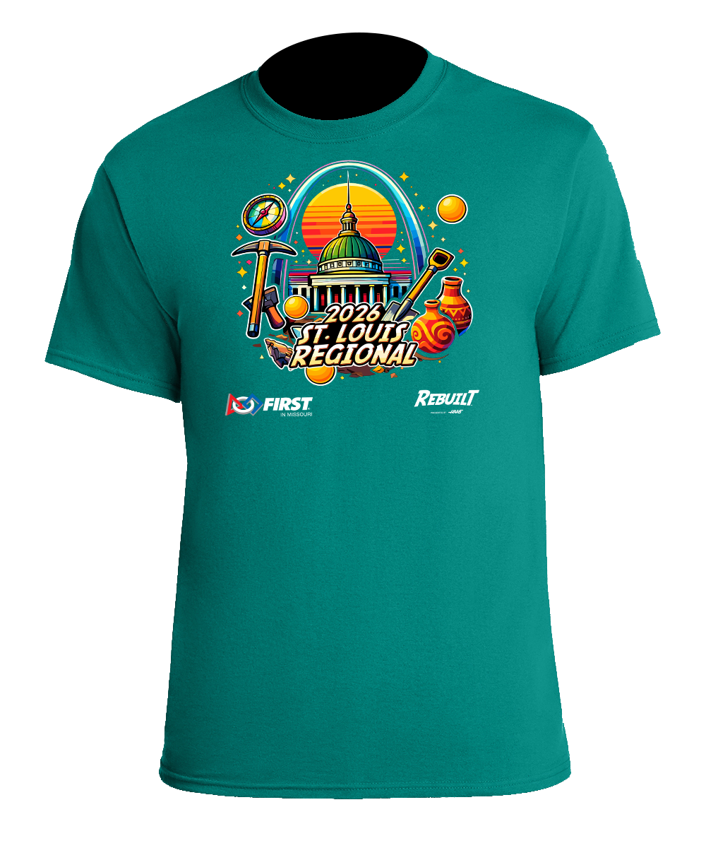 2026 STL Regional Tee - Jade Green