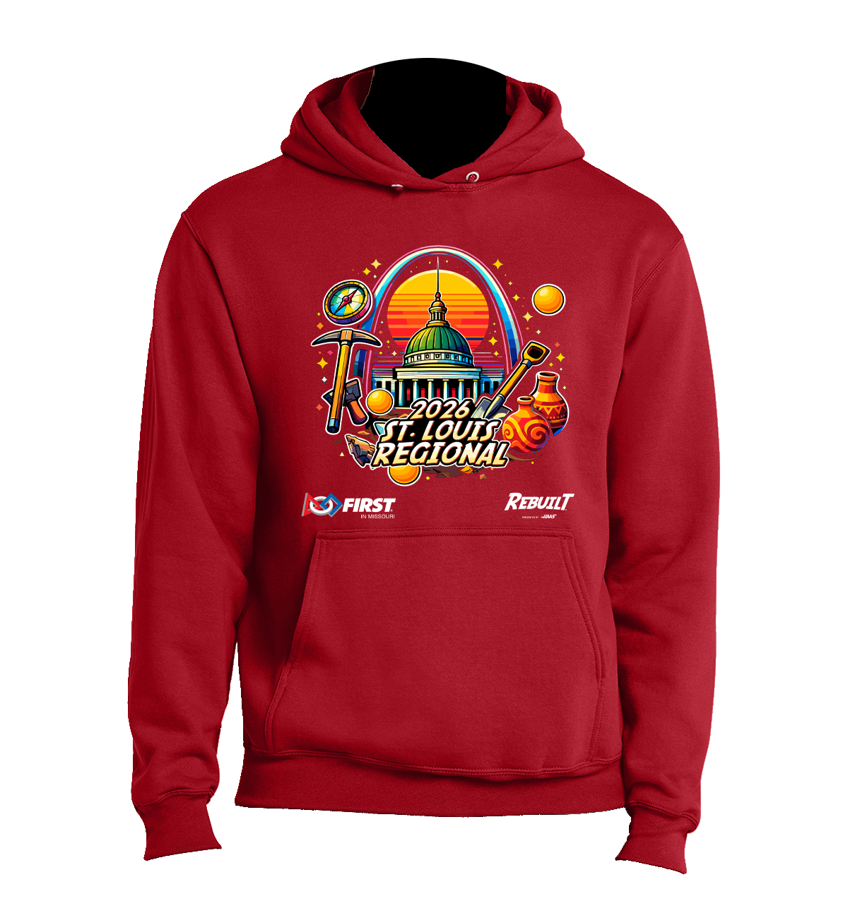 2026 STL Regional Hoodie - Red