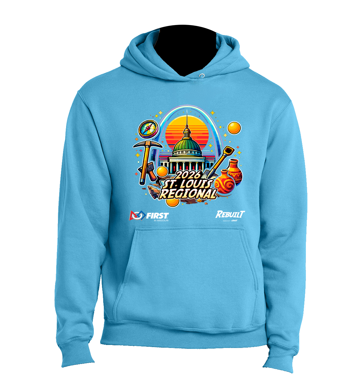 2026 STL Regional Hoodie - Aquatic Blue