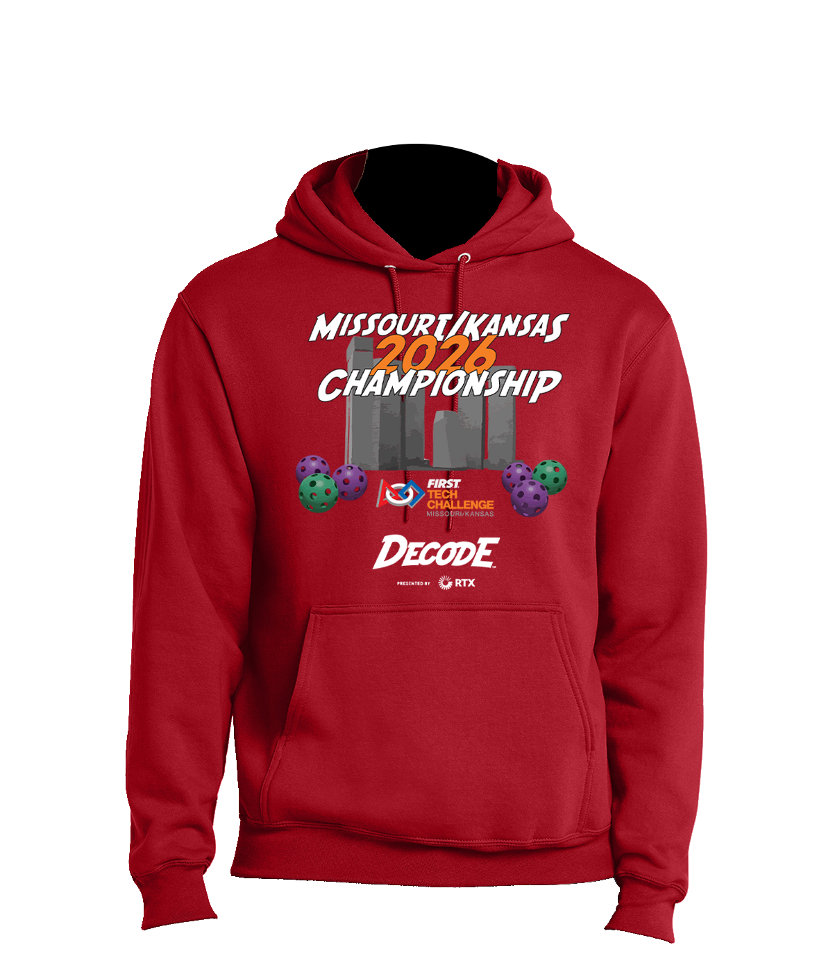 2026 FTC MOKS Red Hoodie