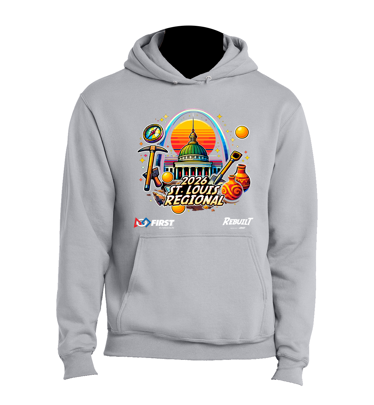 2026 STL Regional Hoodie - Silver