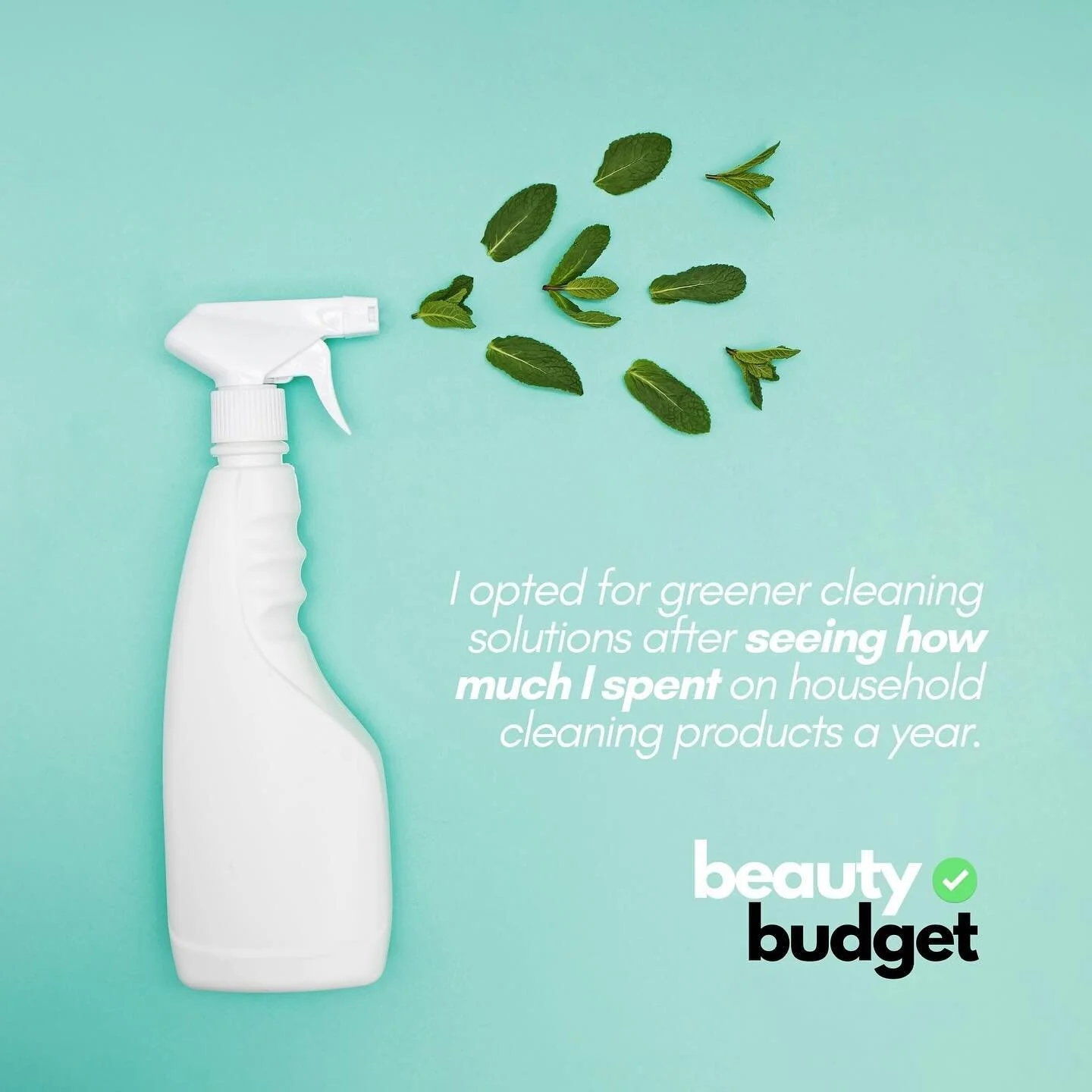 Once I saw exactly how much I was spending over the year 💸 - I was motivated to find other solutions- which turned out to be greener for my home, the planet and my bank account! 🌎💵🌱