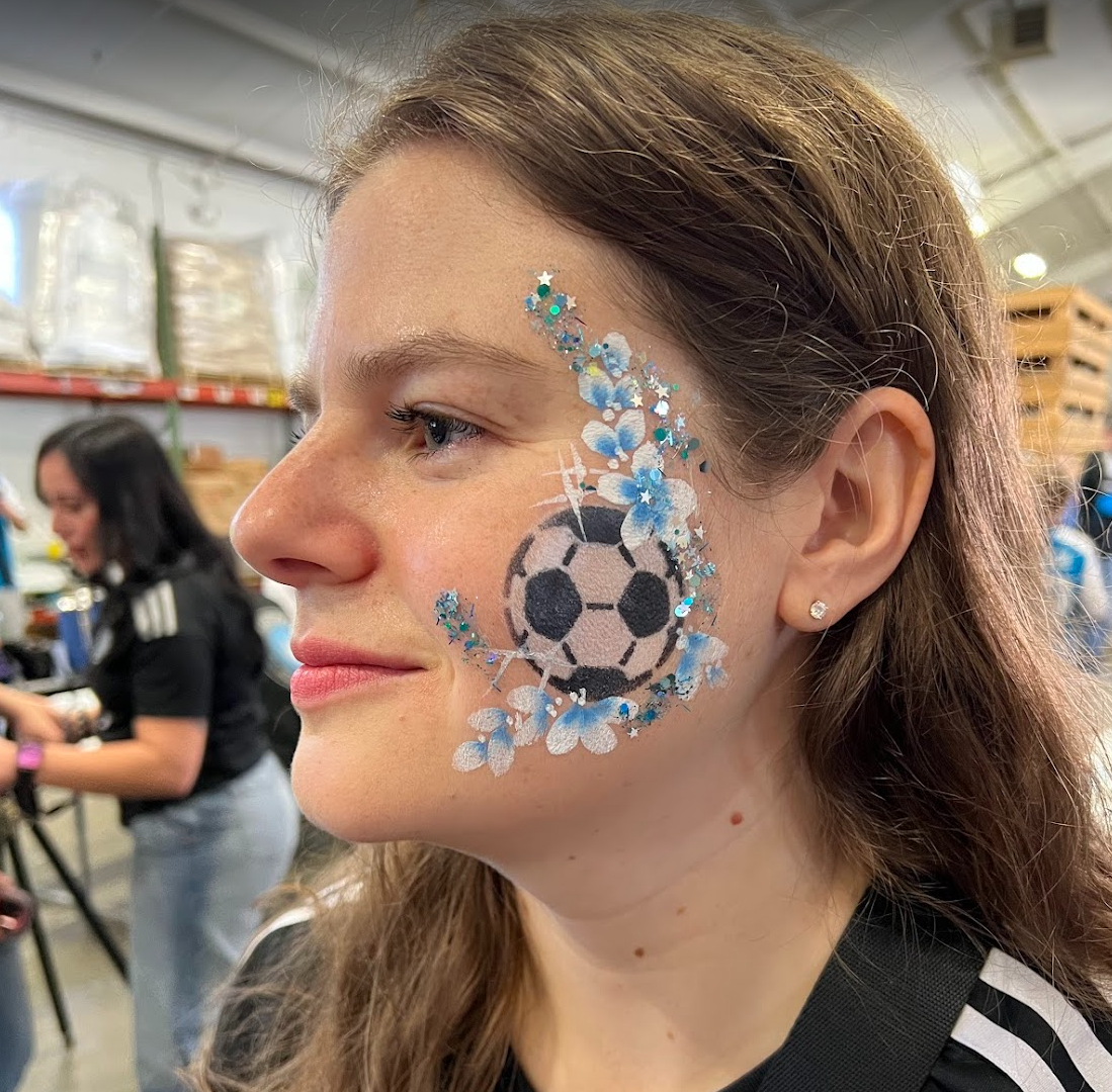 Soccer face paint