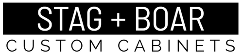 Stag+Boar custom cabinetry logo