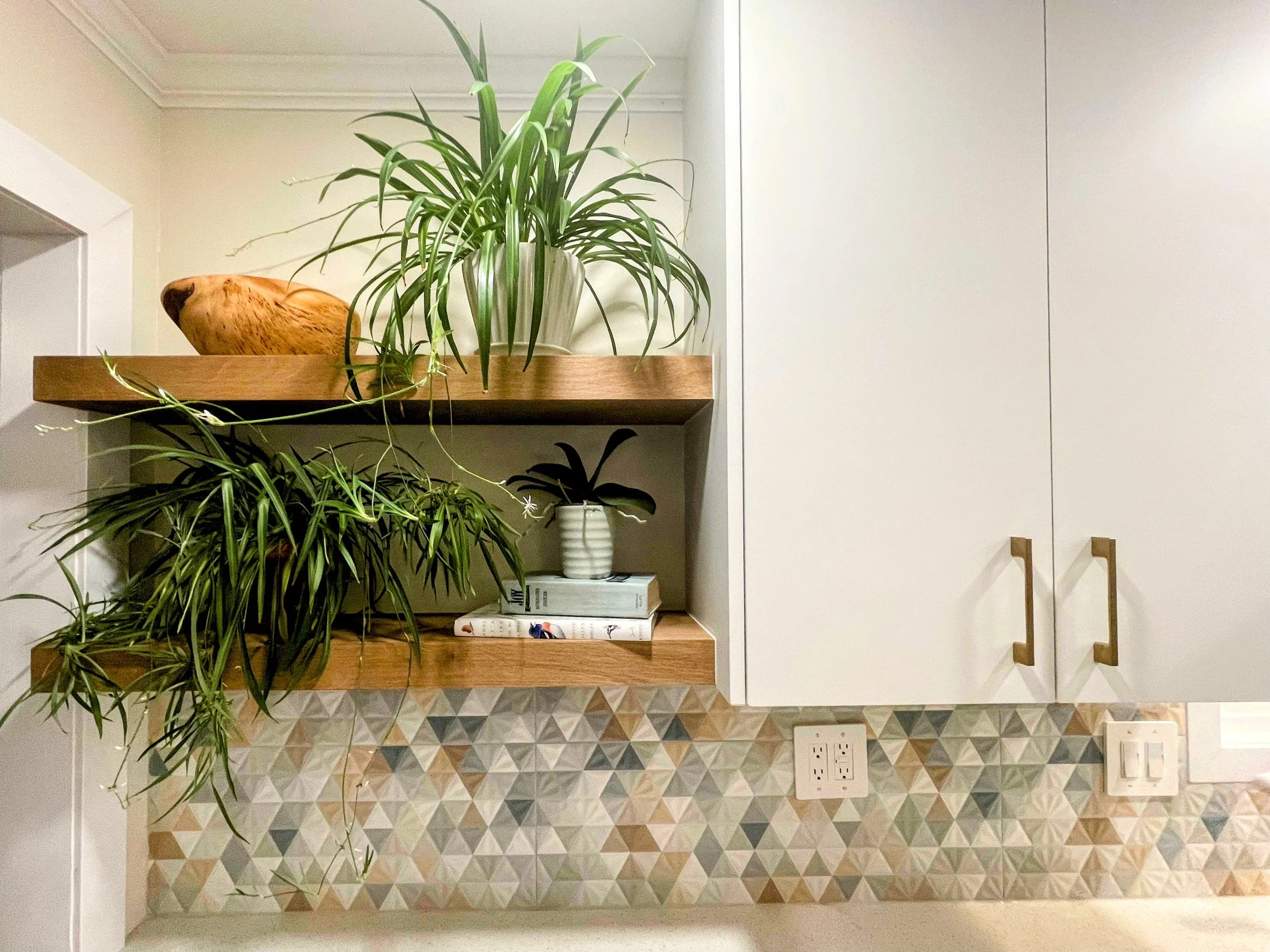 Custom Floating Shelves