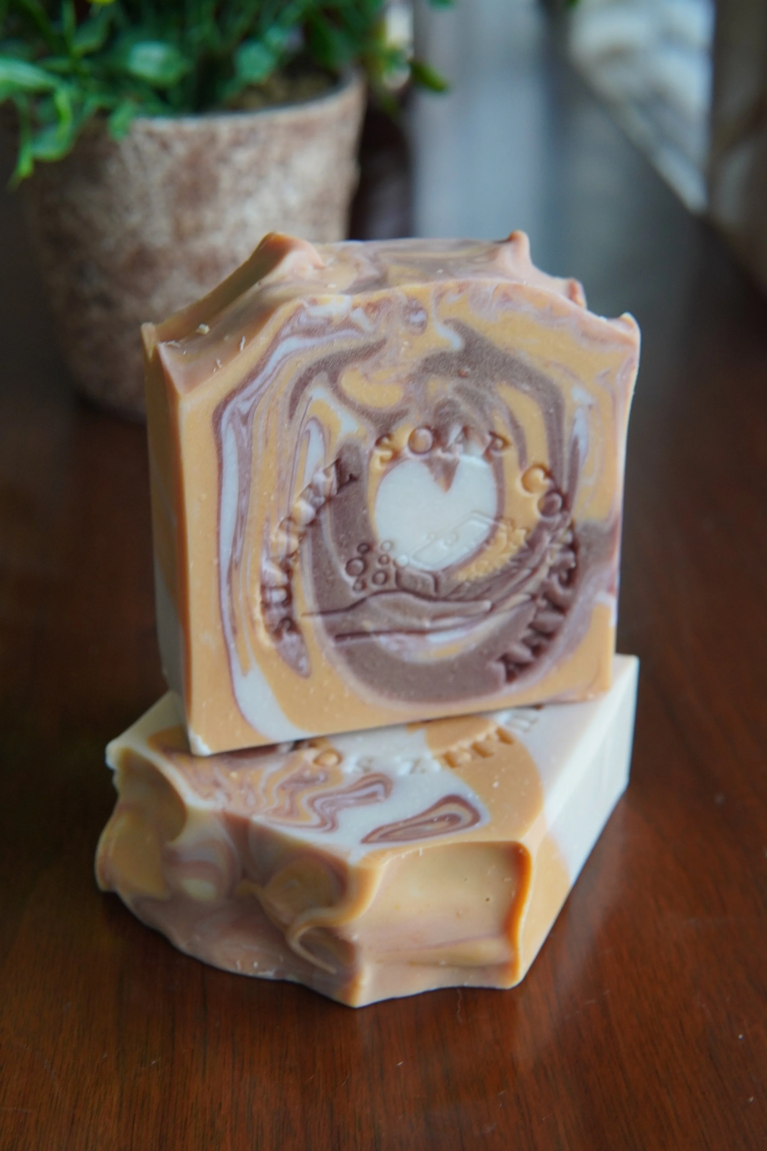 Bourbon Barrel, handcrafted bar soap