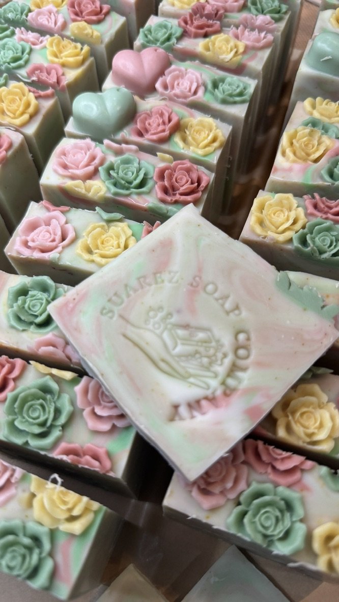 Nana's Garden, luxury handcrafted soap bar