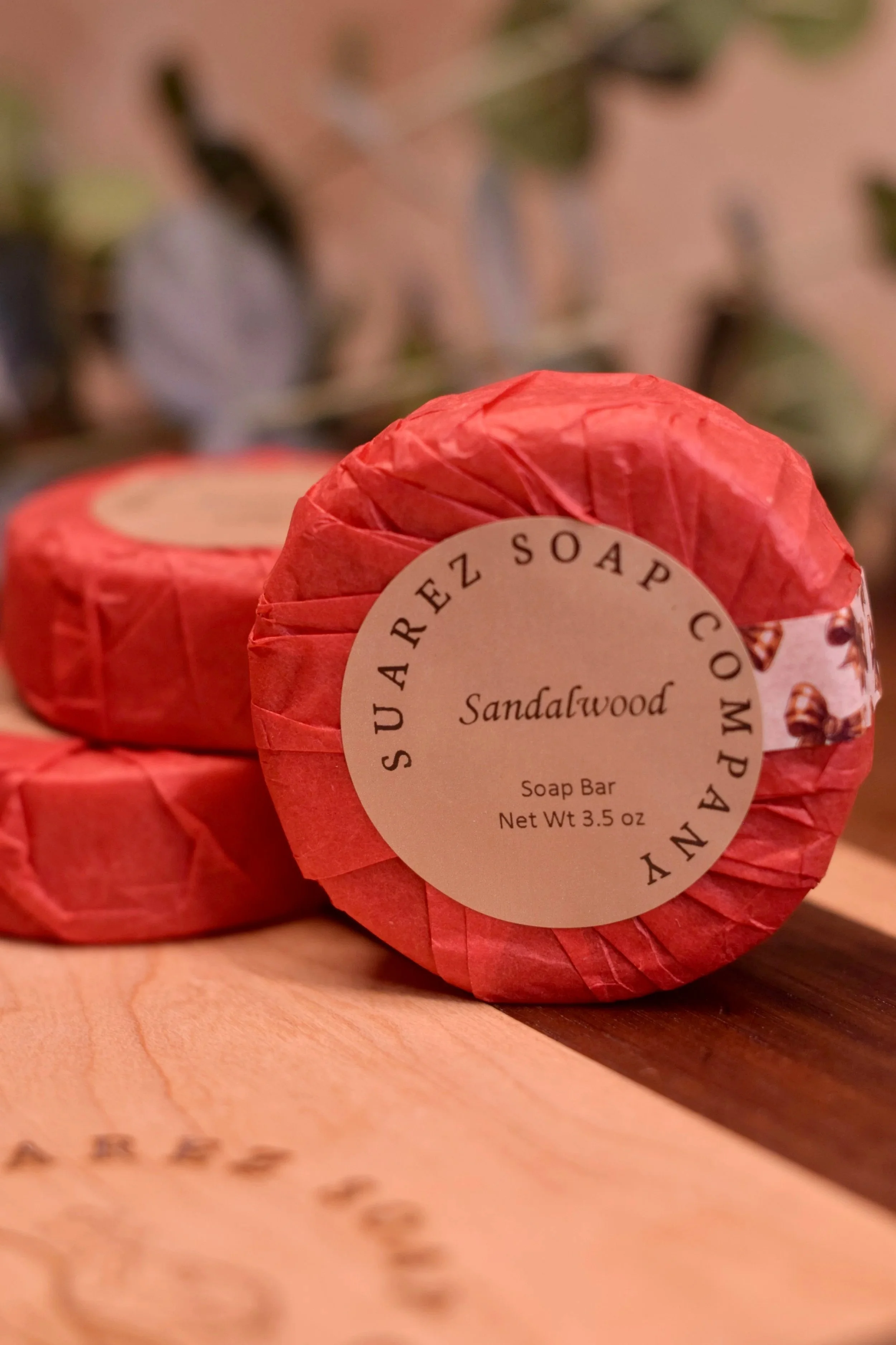 Sandalwood soap bar