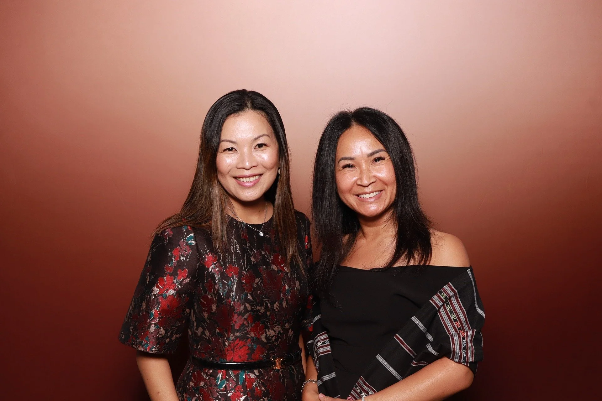  Group photo taken during cocktail hour at the PACCO Gala photo booth 