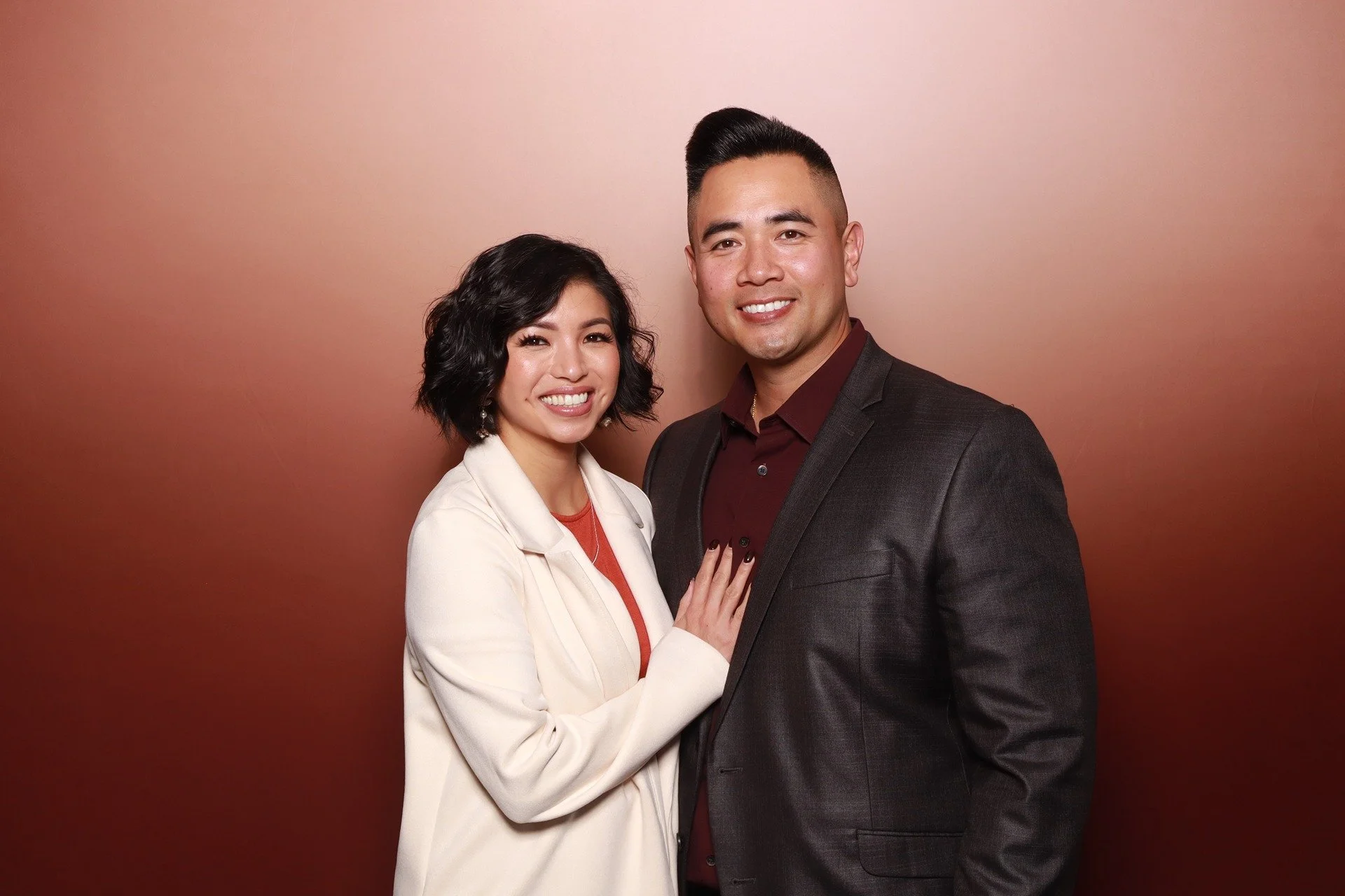  Group portrait captured at the PACCO Gala photo booth in Portland Oregon 