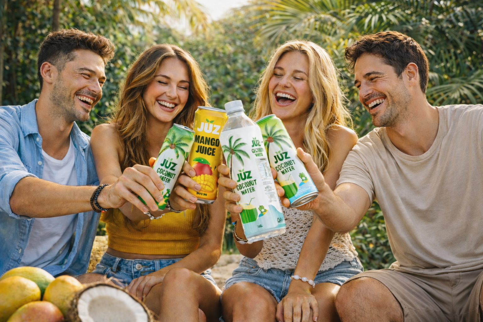 Discover Our New In-House Brand Coconut Water &amp;100% Mango Juice