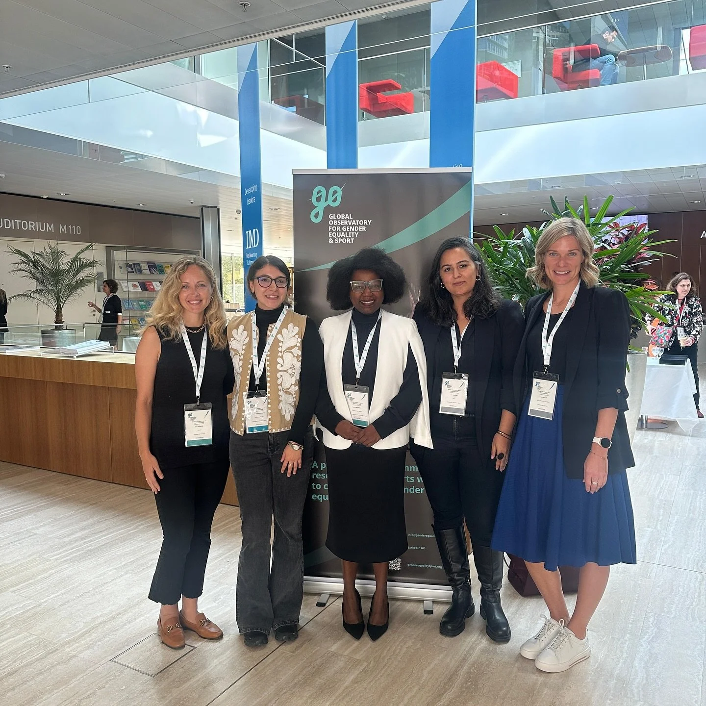 Last week, we attended the @genderequalitysport annual Gender Equality & Sport+ Conference in Lausanne. 
The event brought together leaders from sport, academia, governance, and civil society to exchange ideas and drive progress toward gender eq