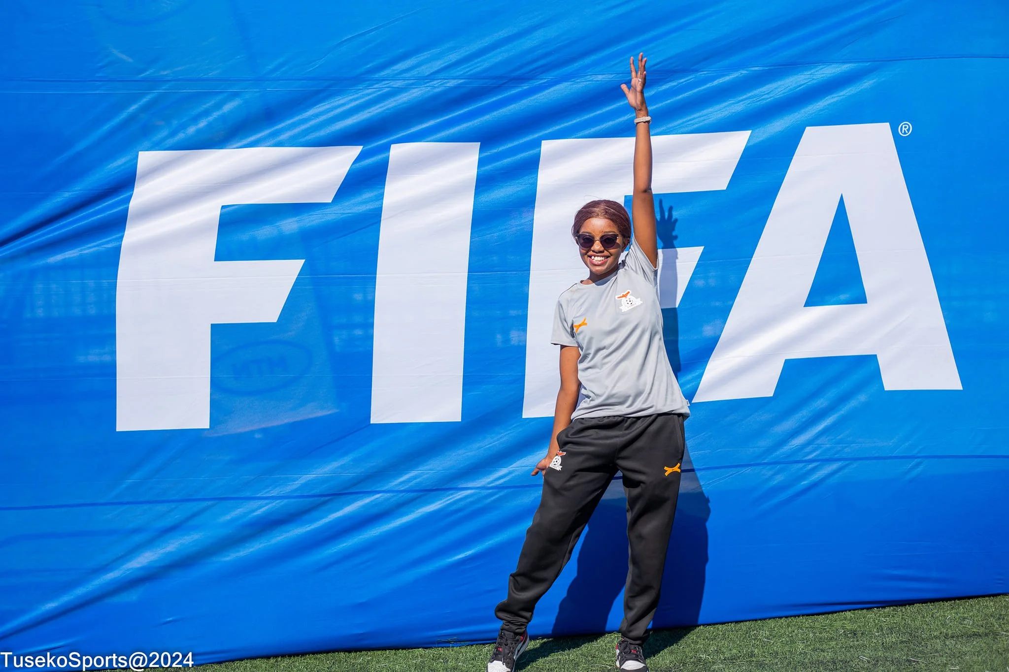 Samantha Miyanda woman in football