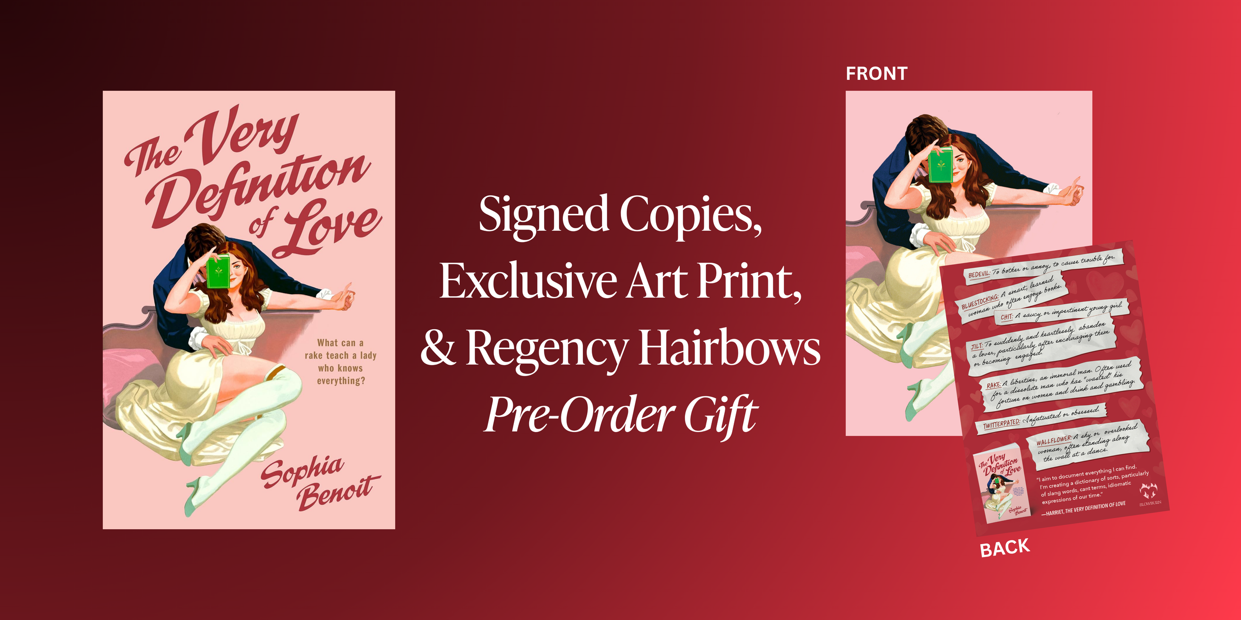 The Very Definition of Love by Sophia Benoit | Signed Book | Art Print | Sunny's Bookshop | Pre-Order Campaign