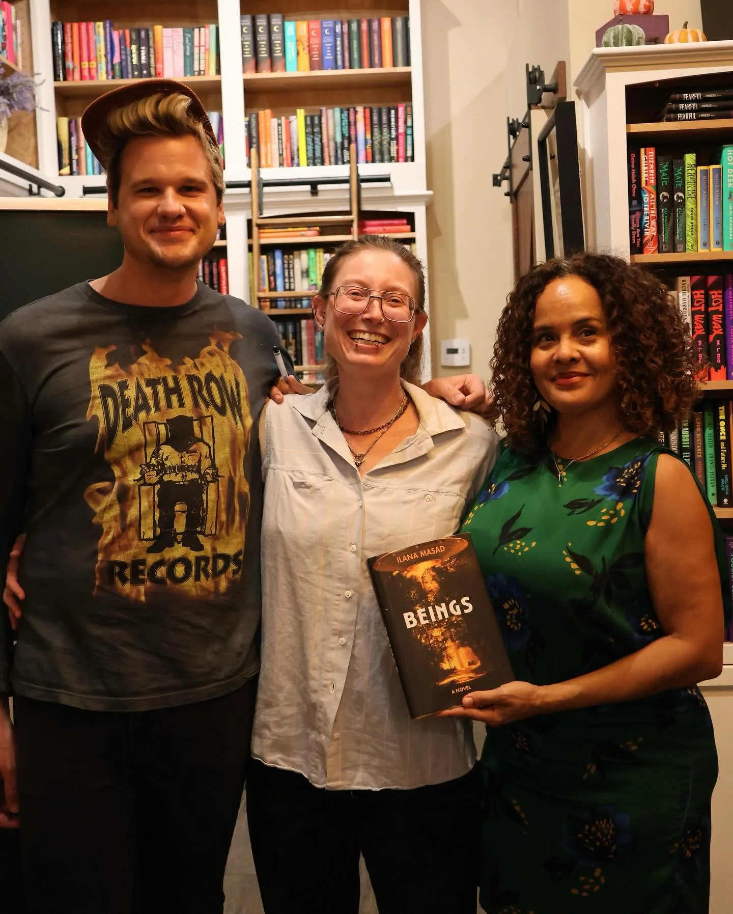 Last night, we had a packed house for the last event on tour for Ilana Masad&rsquo;s @ilanaslightlyignorant &ldquo;BEINGS&rdquo; with the amazing Laura Warrell @lkwarrell and Greg Mania @gregmania !

Ilana, we&rsquo;ve been a fan of yours for a long 
