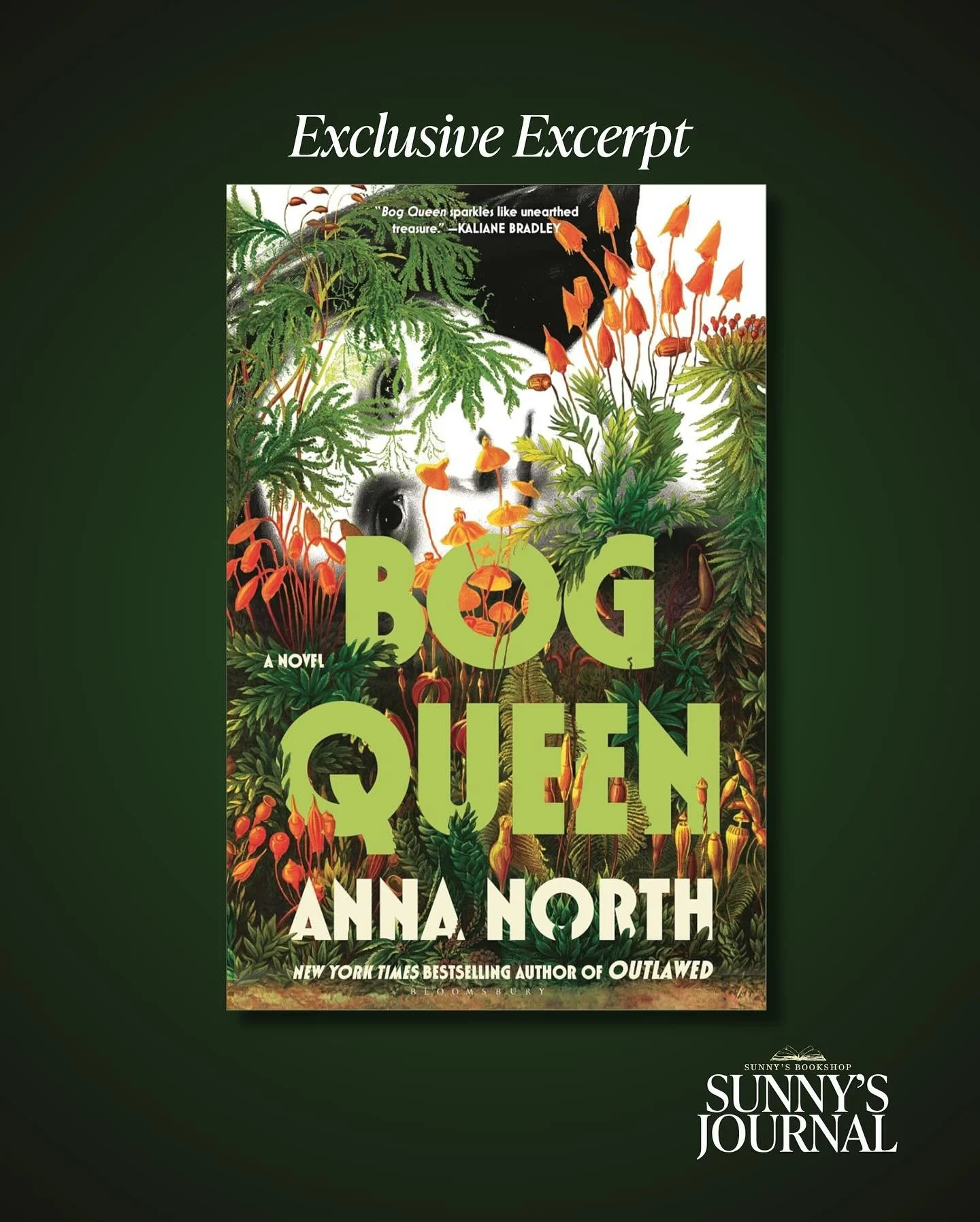 It&rsquo;s Pub day for Anna North @annanorthbooks !! We are beyond thrilled to have Anna share an excerpt from her latest novel &ldquo;Bog Queen&rdquo; at Sunny&rsquo;s Journal!

Click the link in our bio to read.

#sunnysbookshop #sunnysjournal #boo
