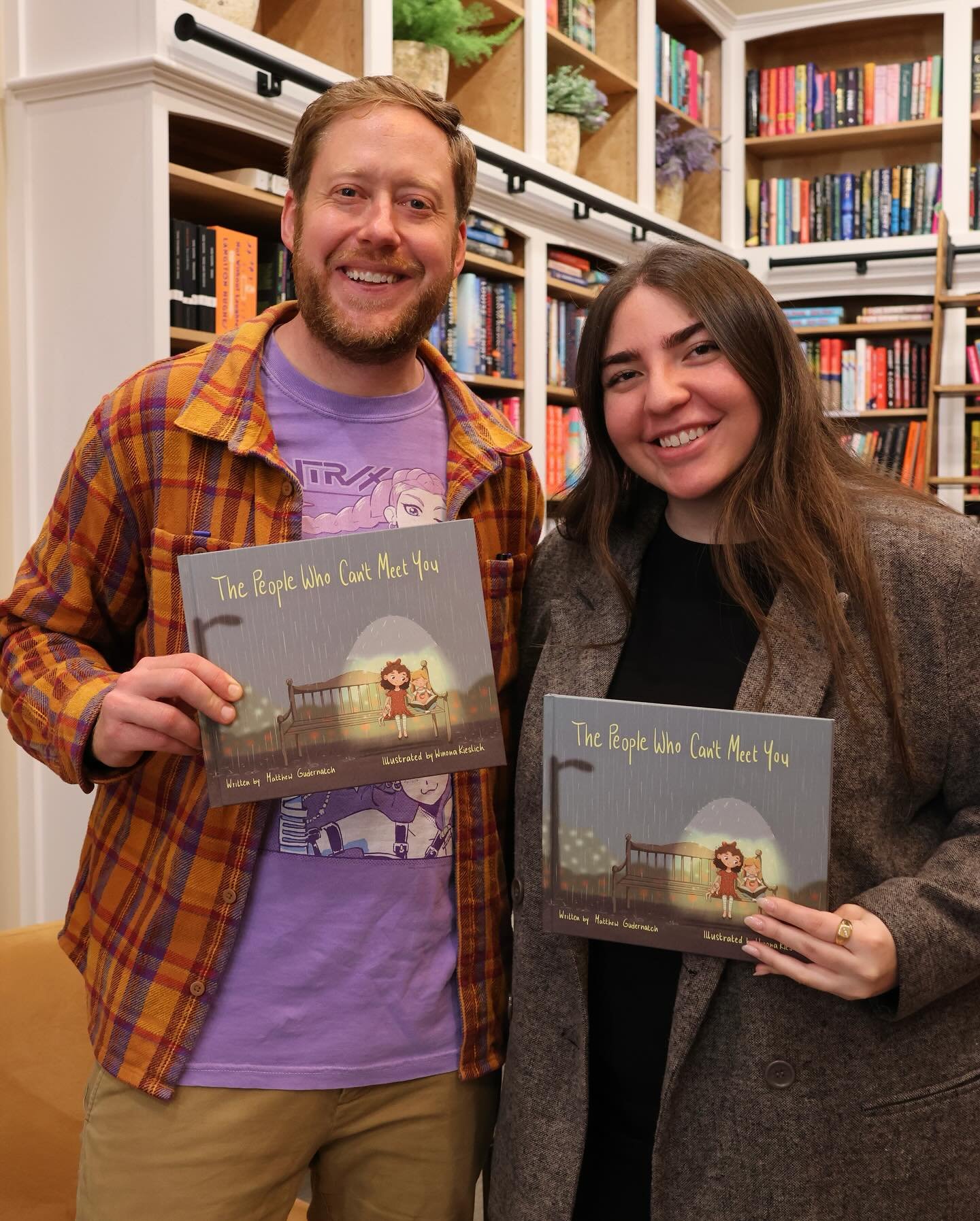 We just had our last storytime of the year this morning and it was with one of our favorite people, Matt Gudernatch @guderbooks the author of the children&rsquo;s book &ldquo;The People Who Can&rsquo;t Meet You&rdquo;.

Matt was our very first event 